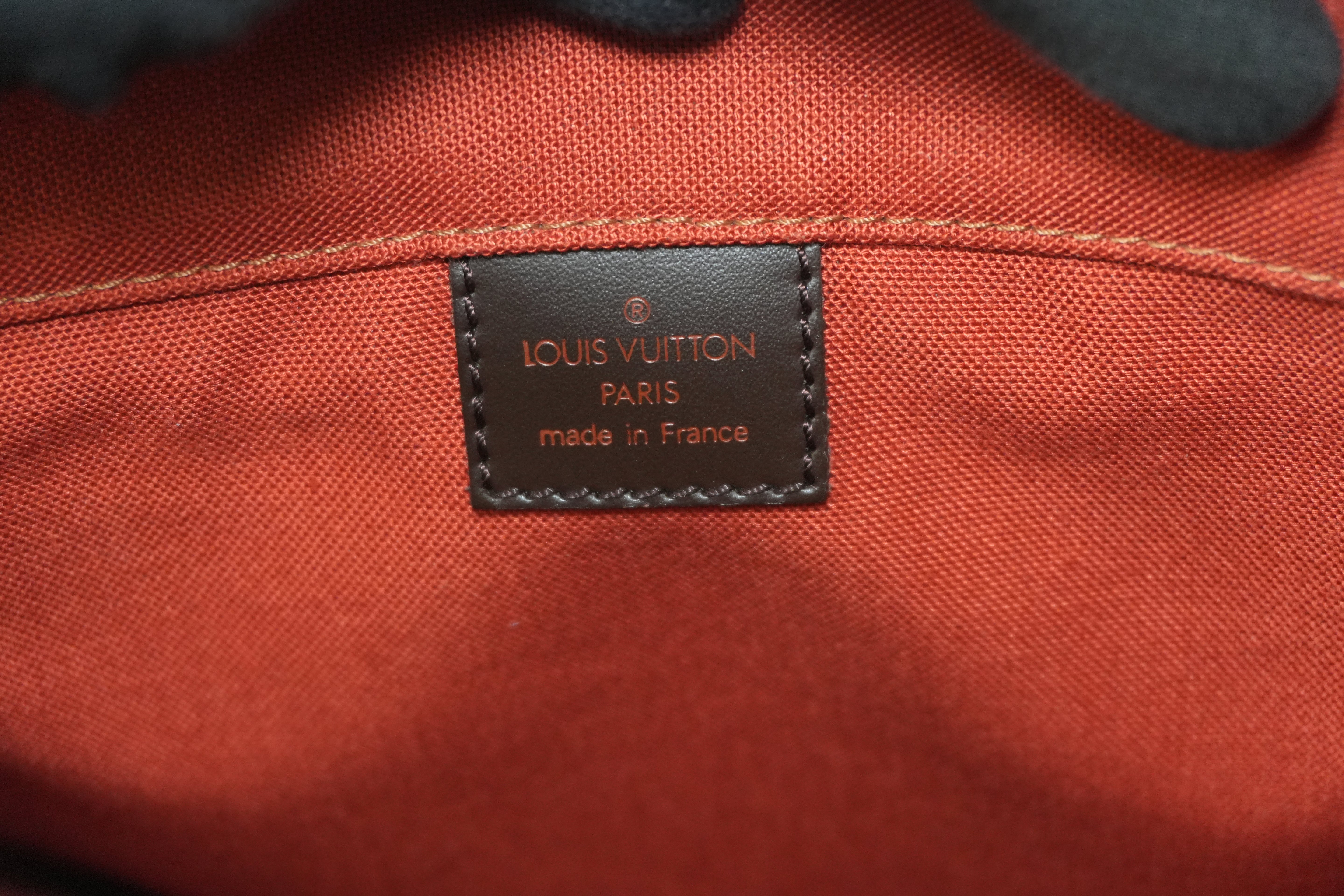 Pre-owned Louis Vuitton Damier Ebene Bastille Messenger Shoulder Bag