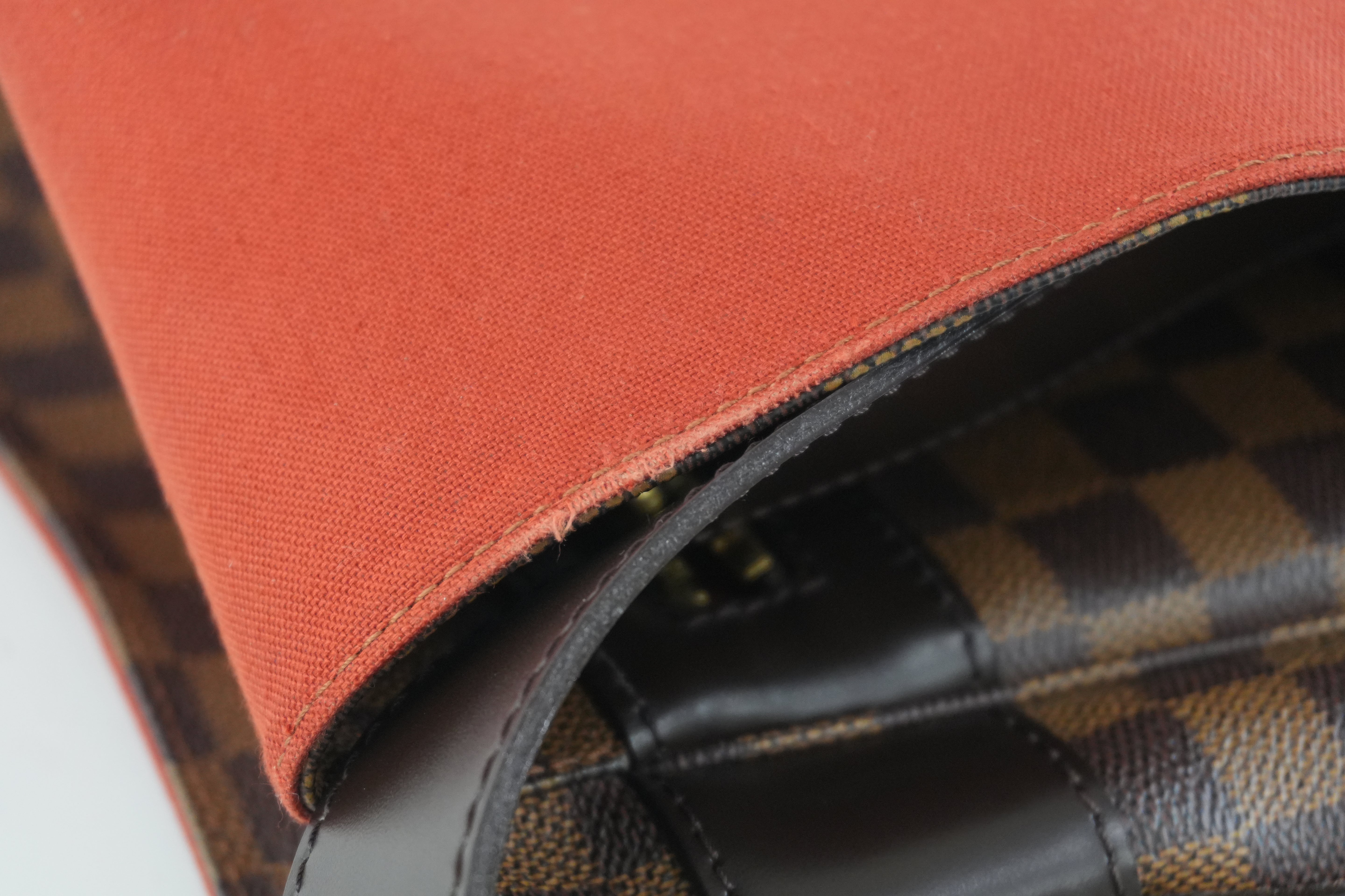 Pre-owned Louis Vuitton Damier Ebene Bastille Messenger Shoulder Bag