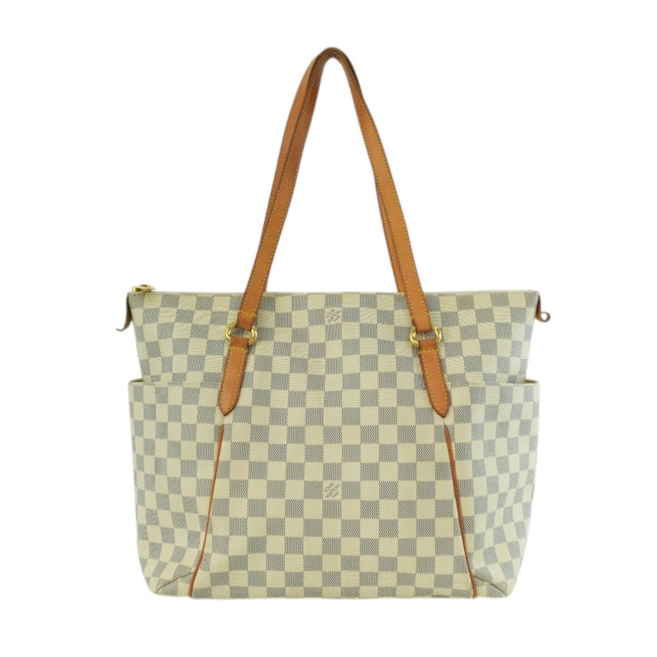 Pre-owned Louis Vuitton Damier Azur Totally MM Tote Bag