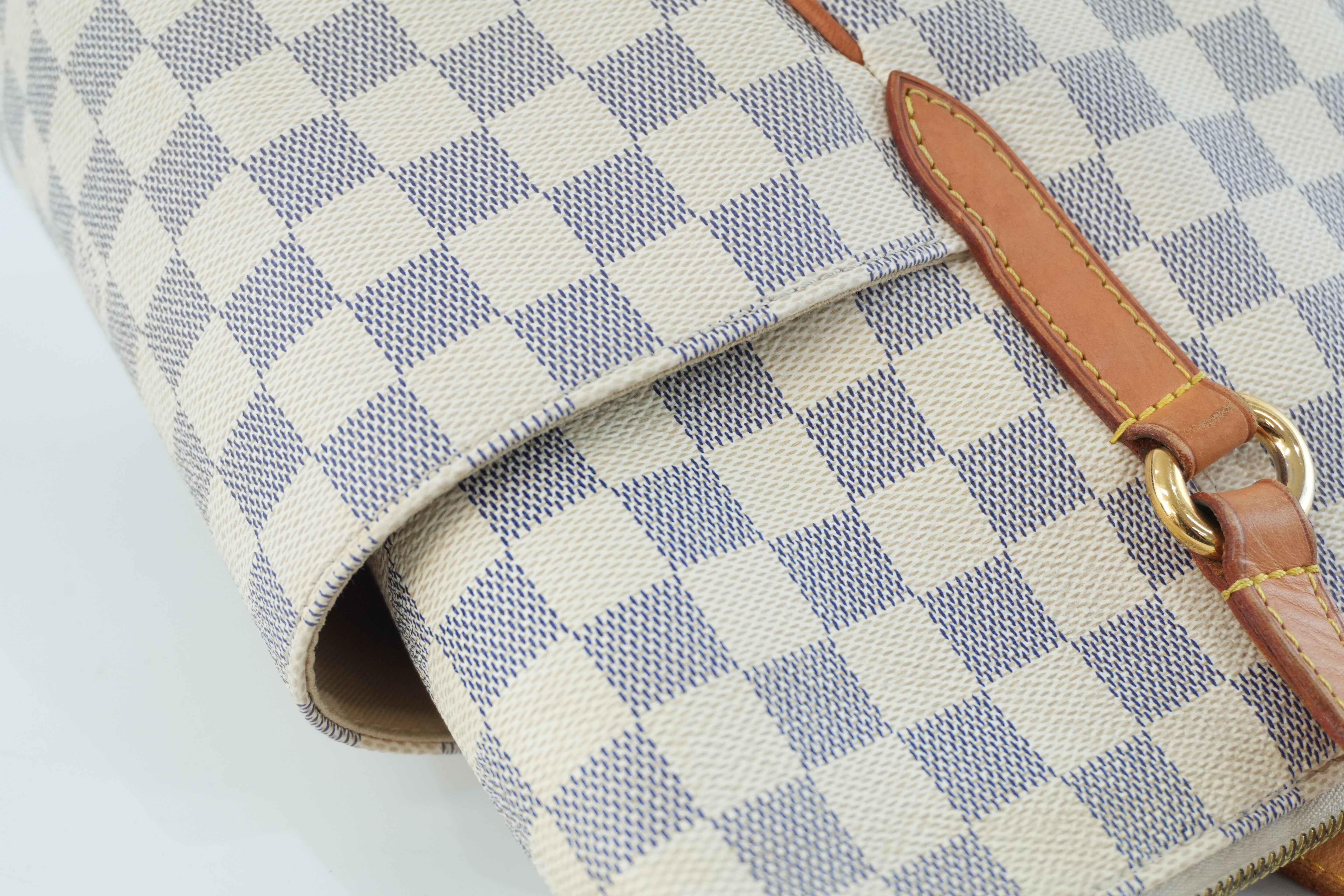 Pre-owned Louis Vuitton Damier Azur Totally MM Tote Bag