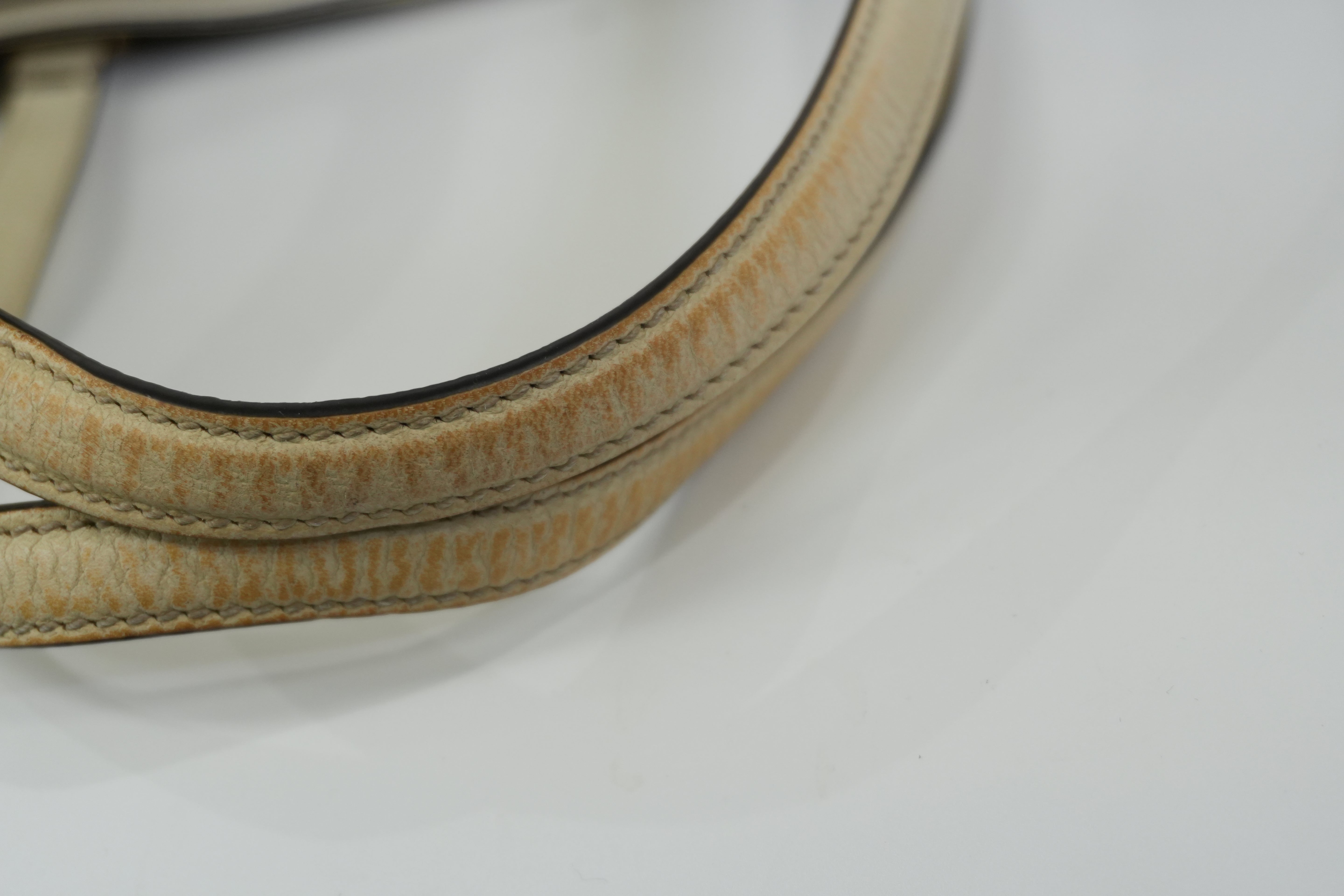 Pre-owned Gucci Guccisima Tote Bag White