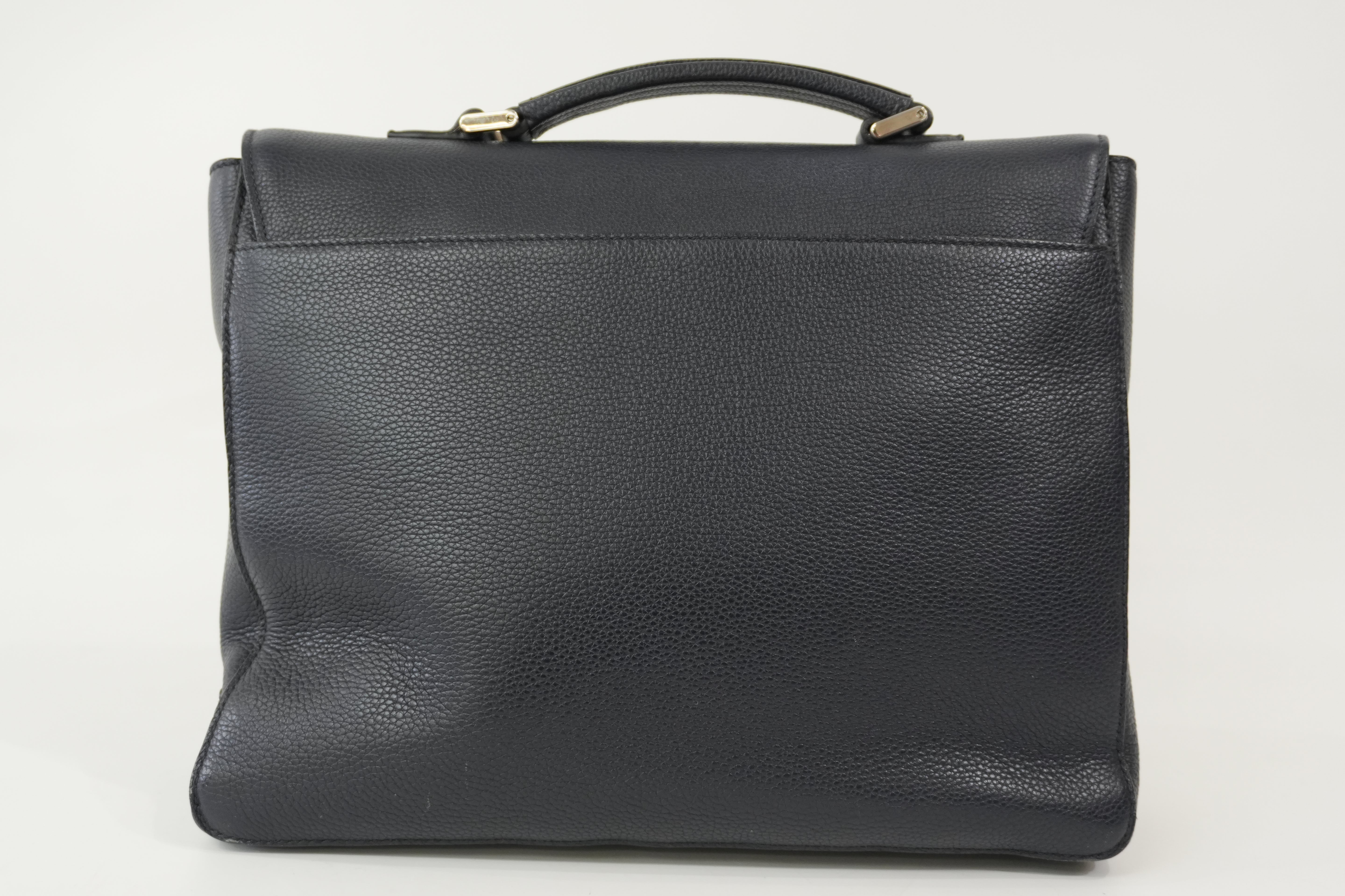 Pre-Owned Prada Briefcase Navy Blue