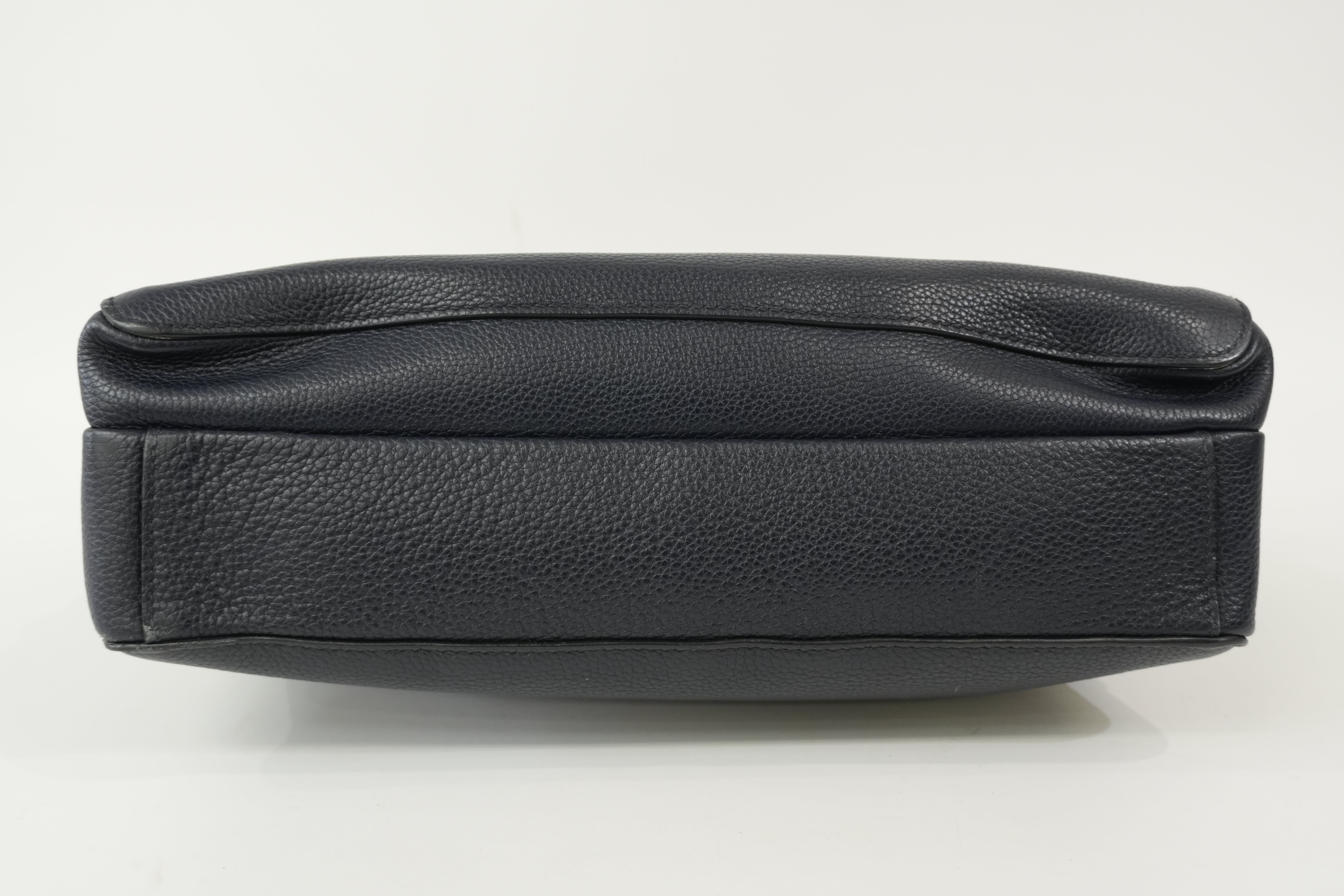 Pre-Owned Prada Briefcase Navy Blue