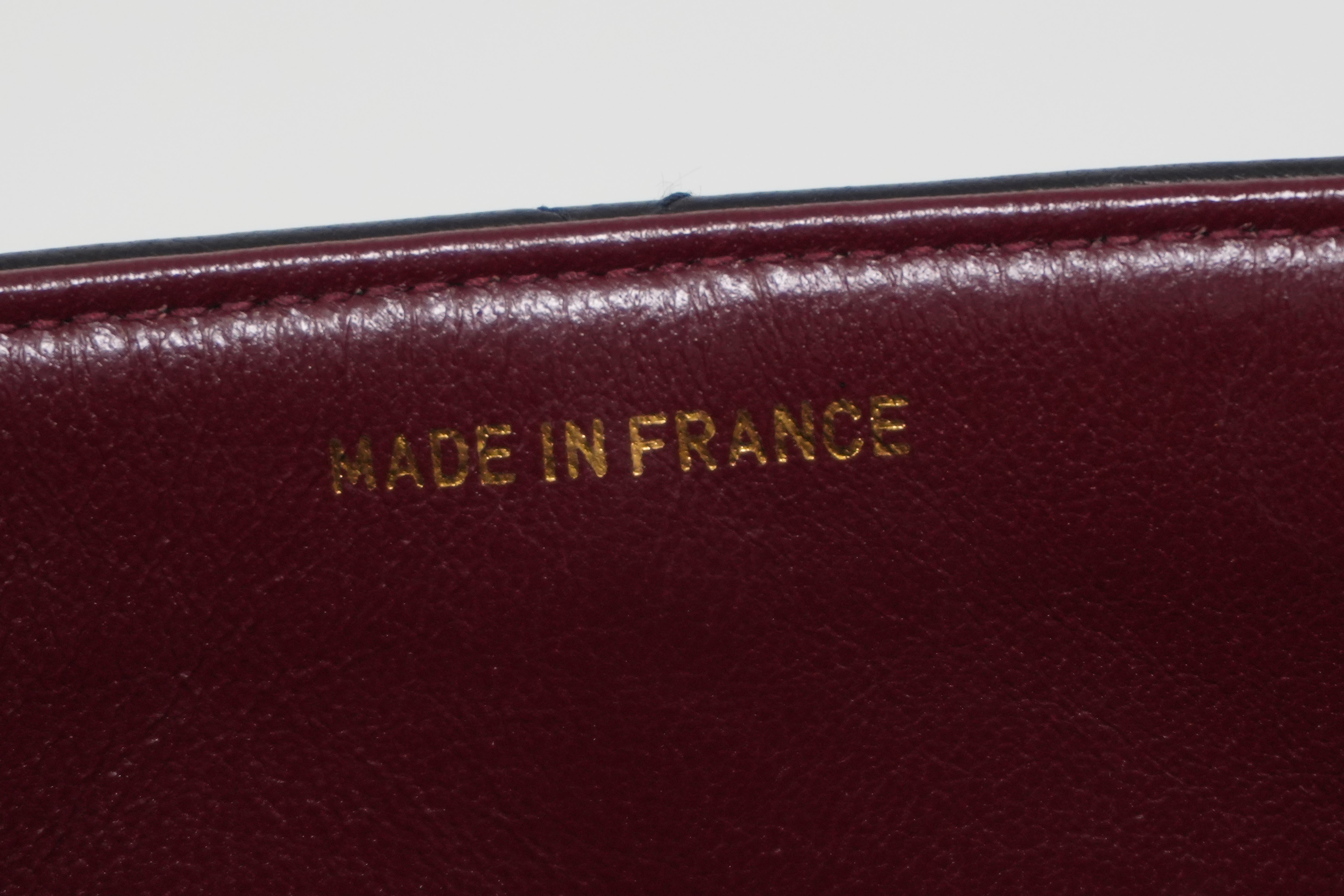 Chanel Lambskin Leather Single Flap Chain Shoulder Bag Black Used