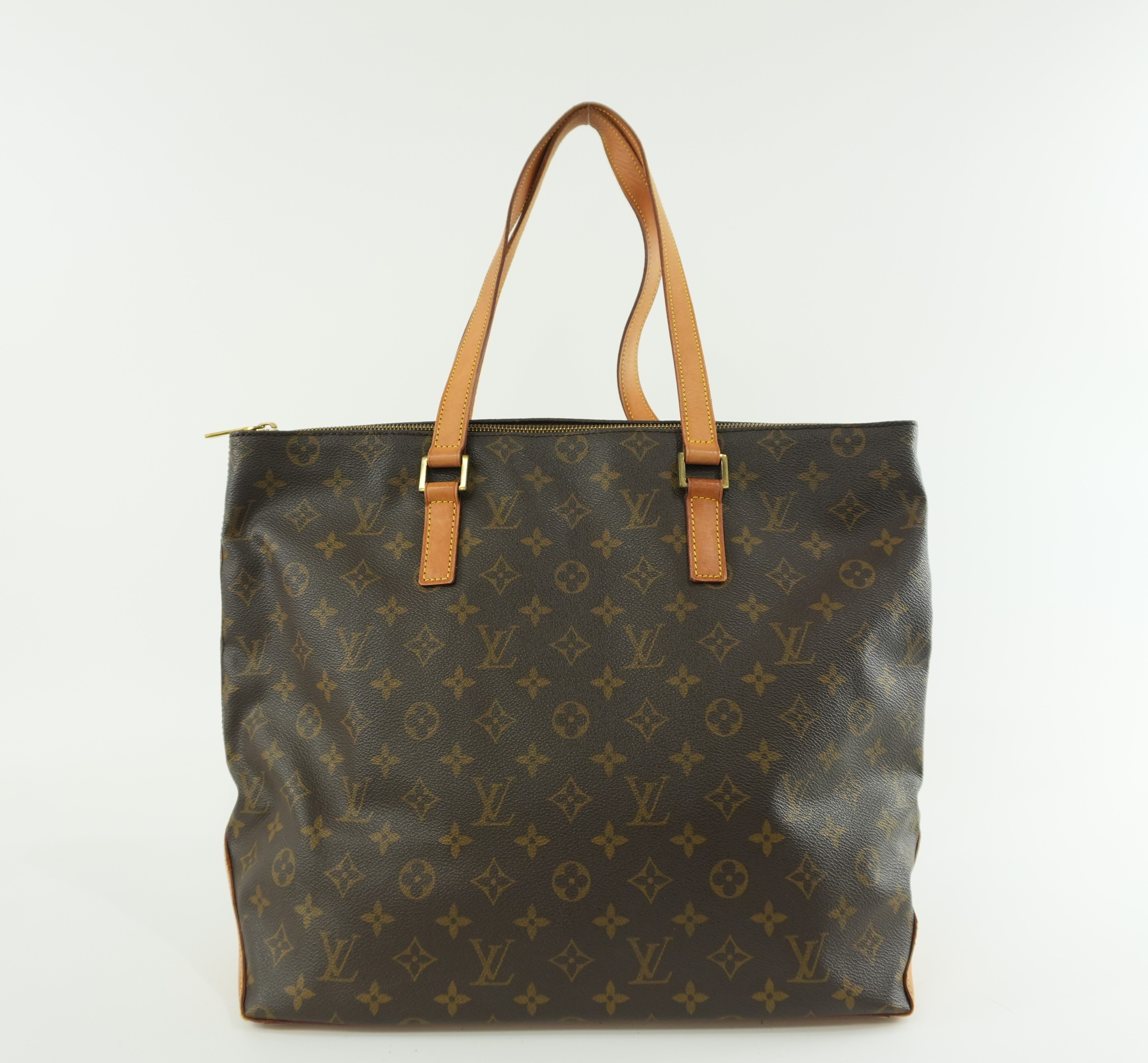 Pre-owned Louis Vuitton Monogram Cabas Mezzo Tote Bag