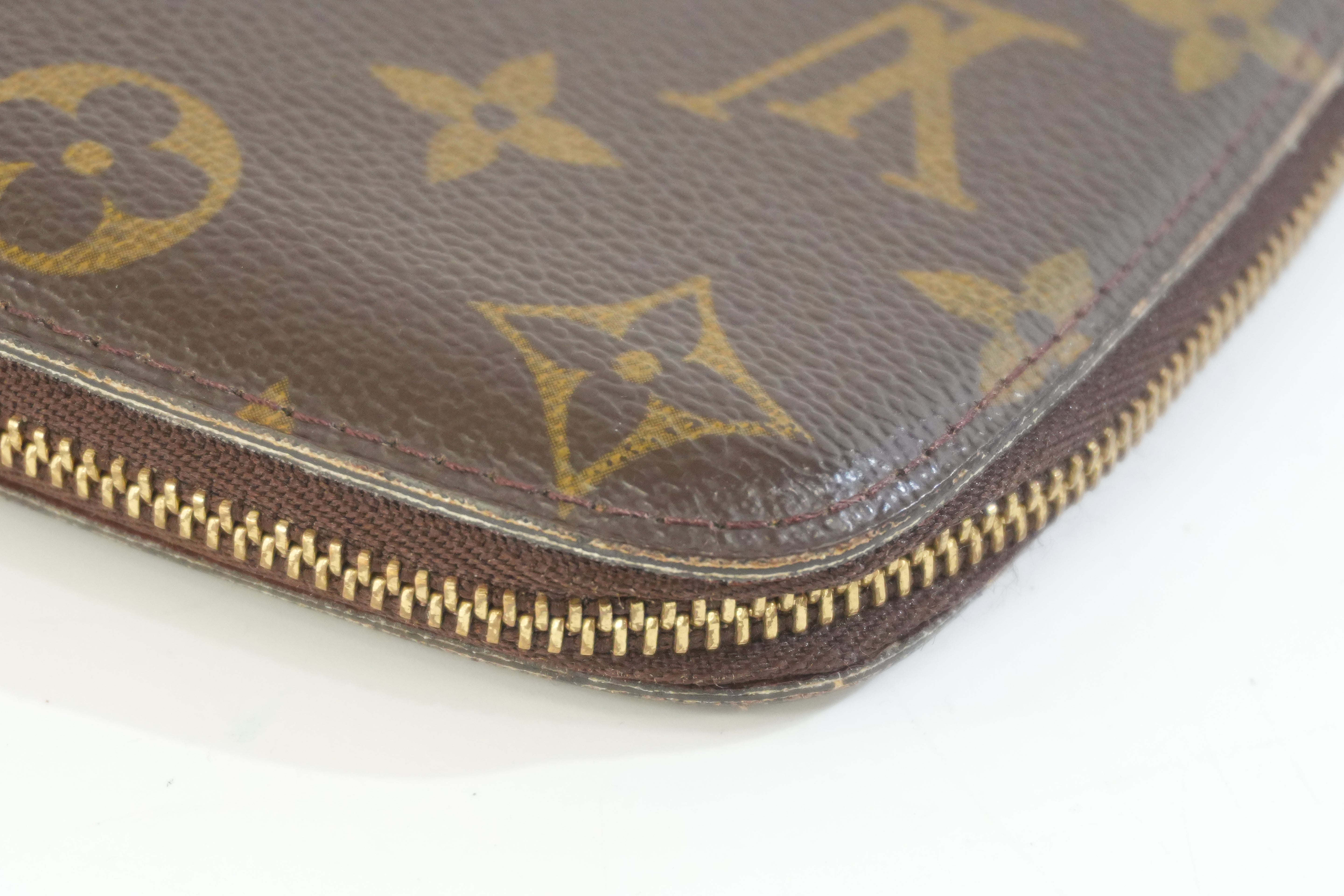 Pre-owned Louis Vuitton Monogram Short Organizer