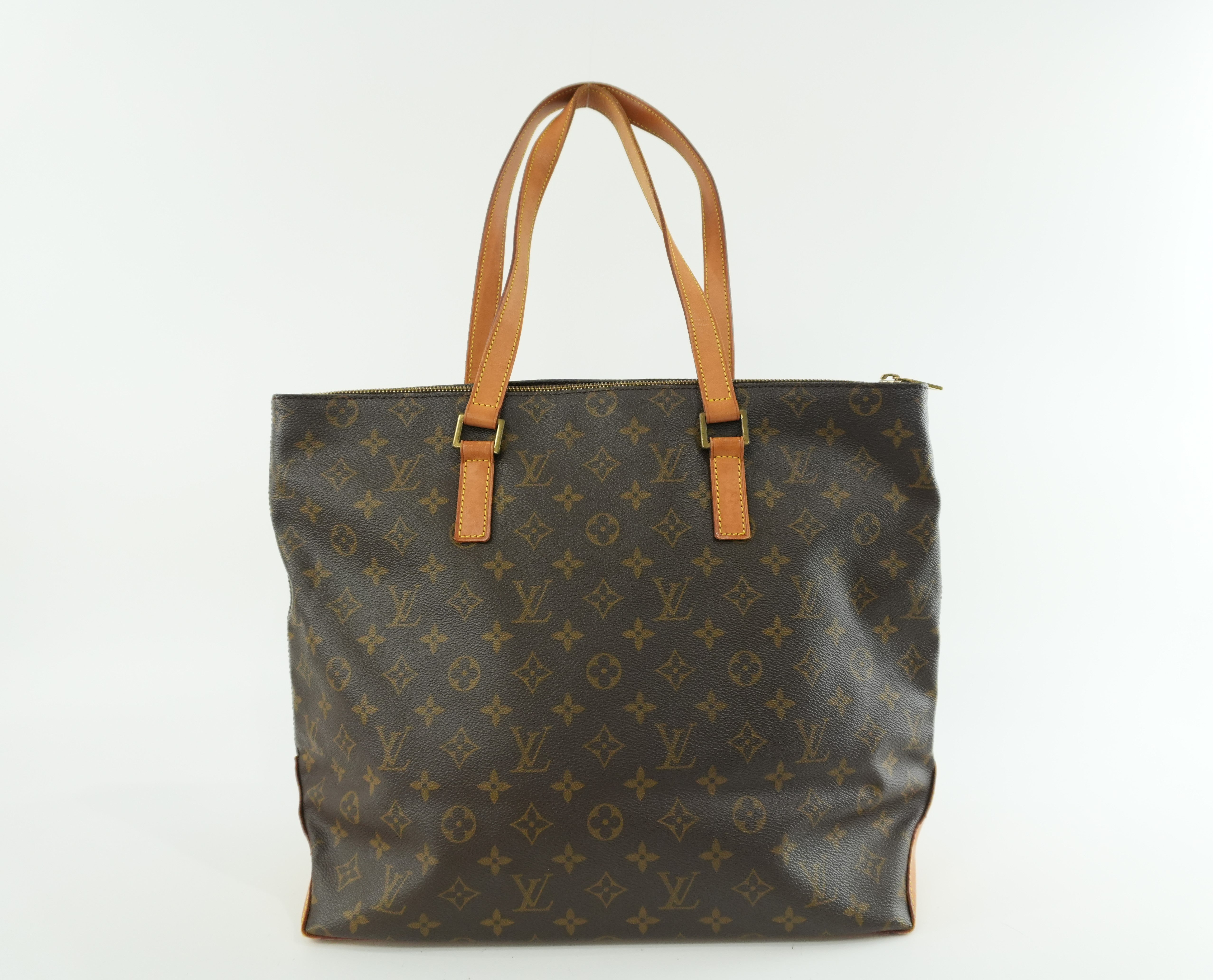 Pre-owned Louis Vuitton Monogram Cabas Mezzo Tote Bag