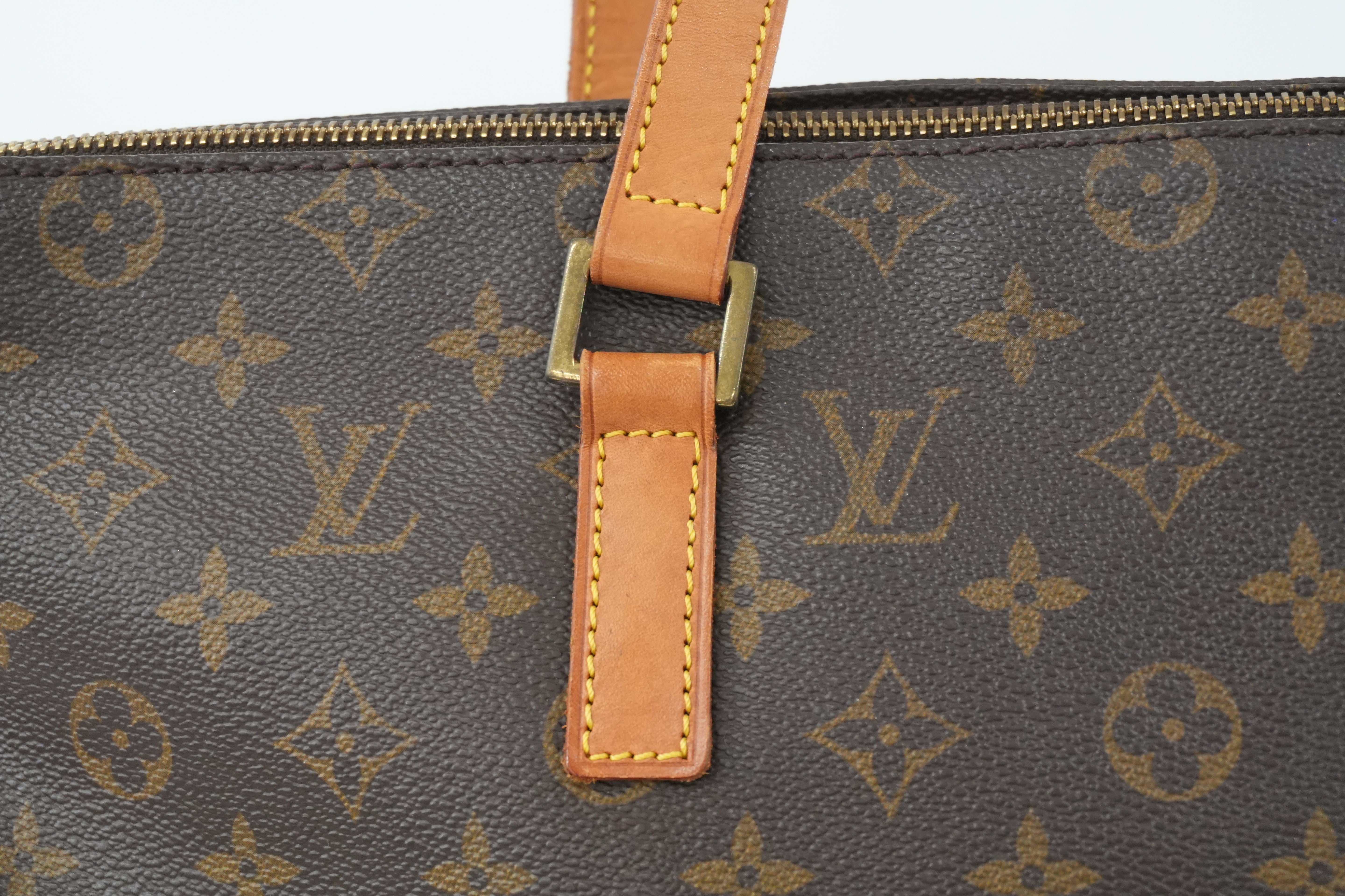 Pre-owned Louis Vuitton Monogram Cabas Mezzo Tote Bag