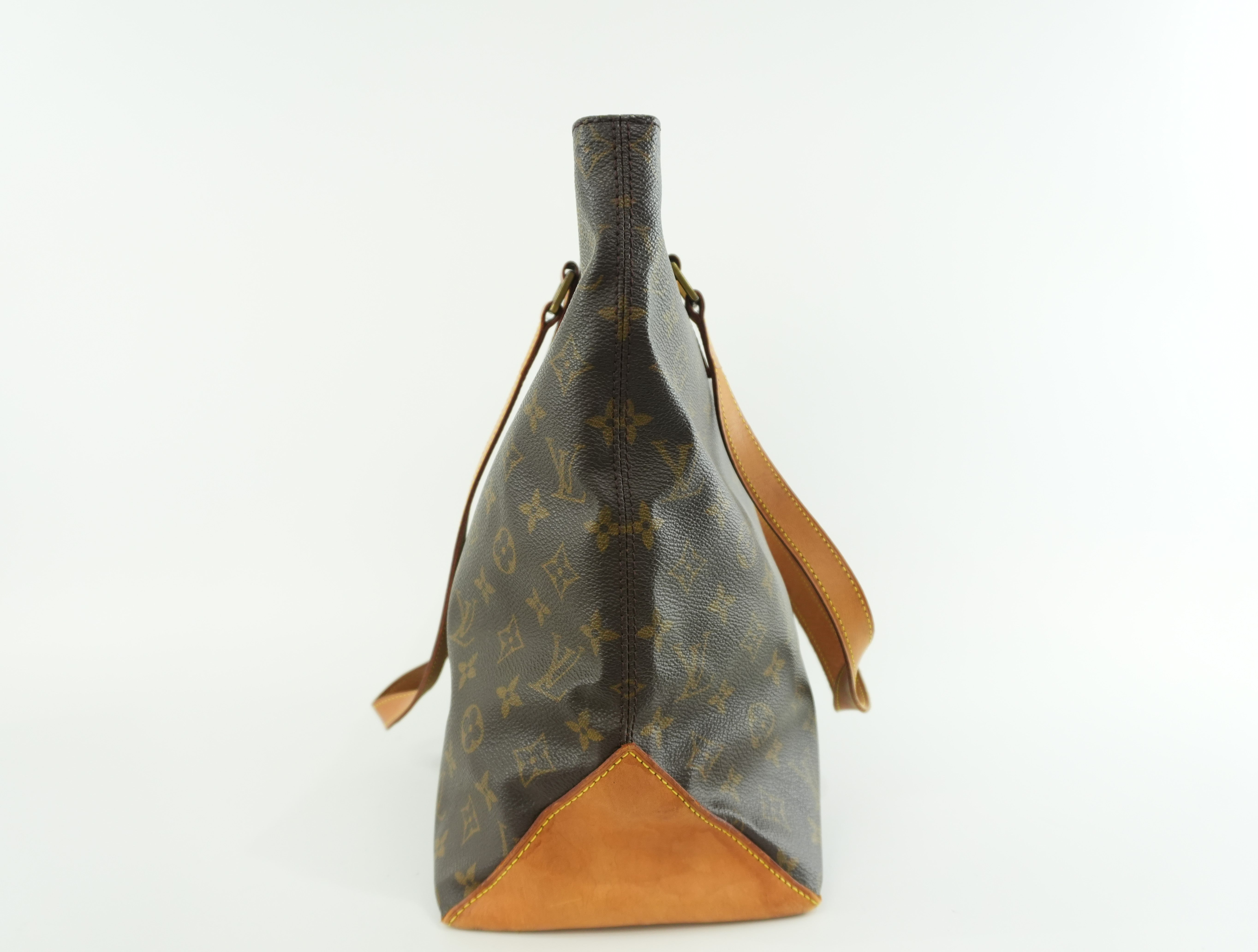 Pre-owned Louis Vuitton Monogram Cabas Mezzo Tote Bag