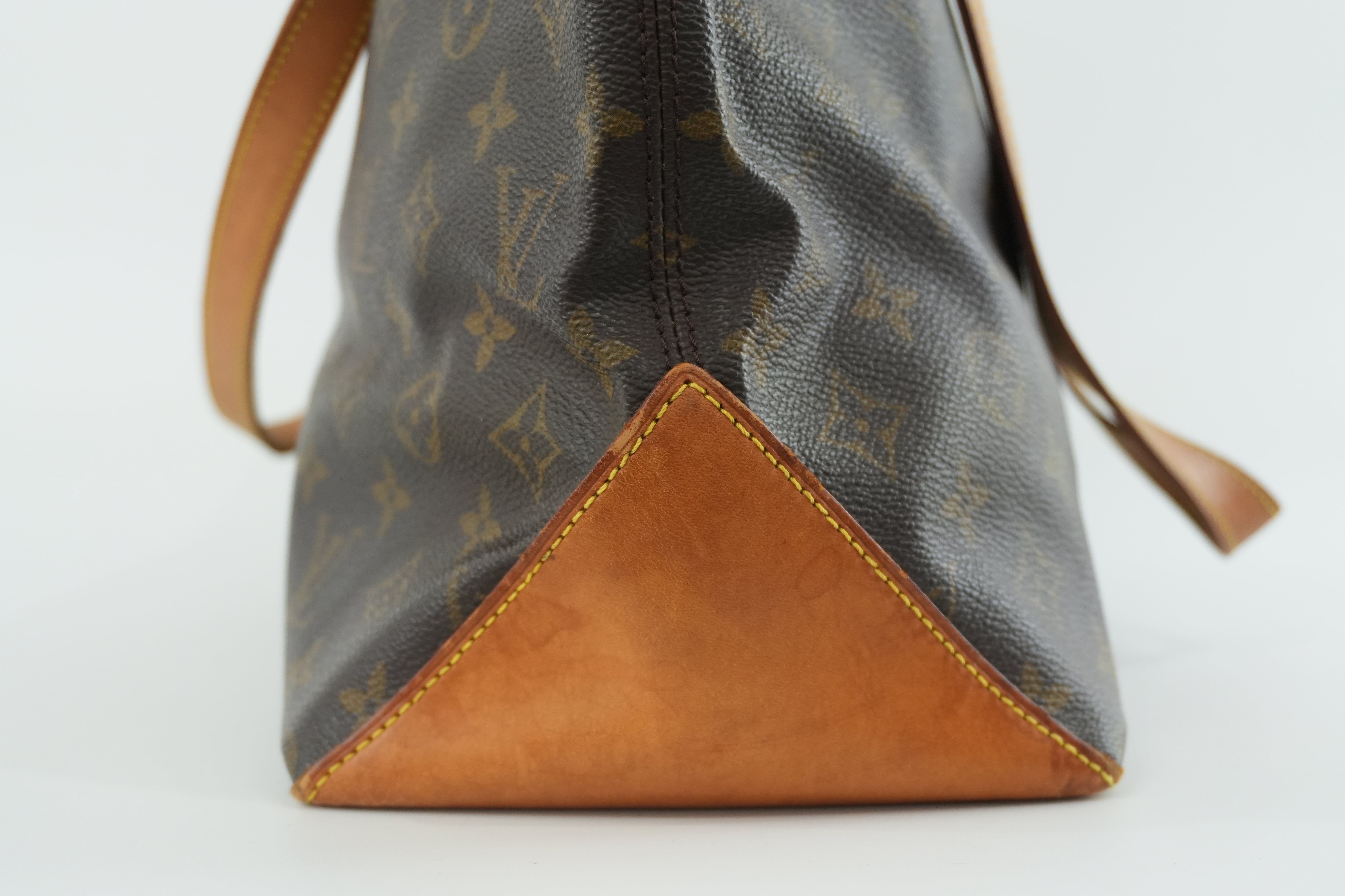Pre-owned Louis Vuitton Monogram Cabas Mezzo Tote Bag