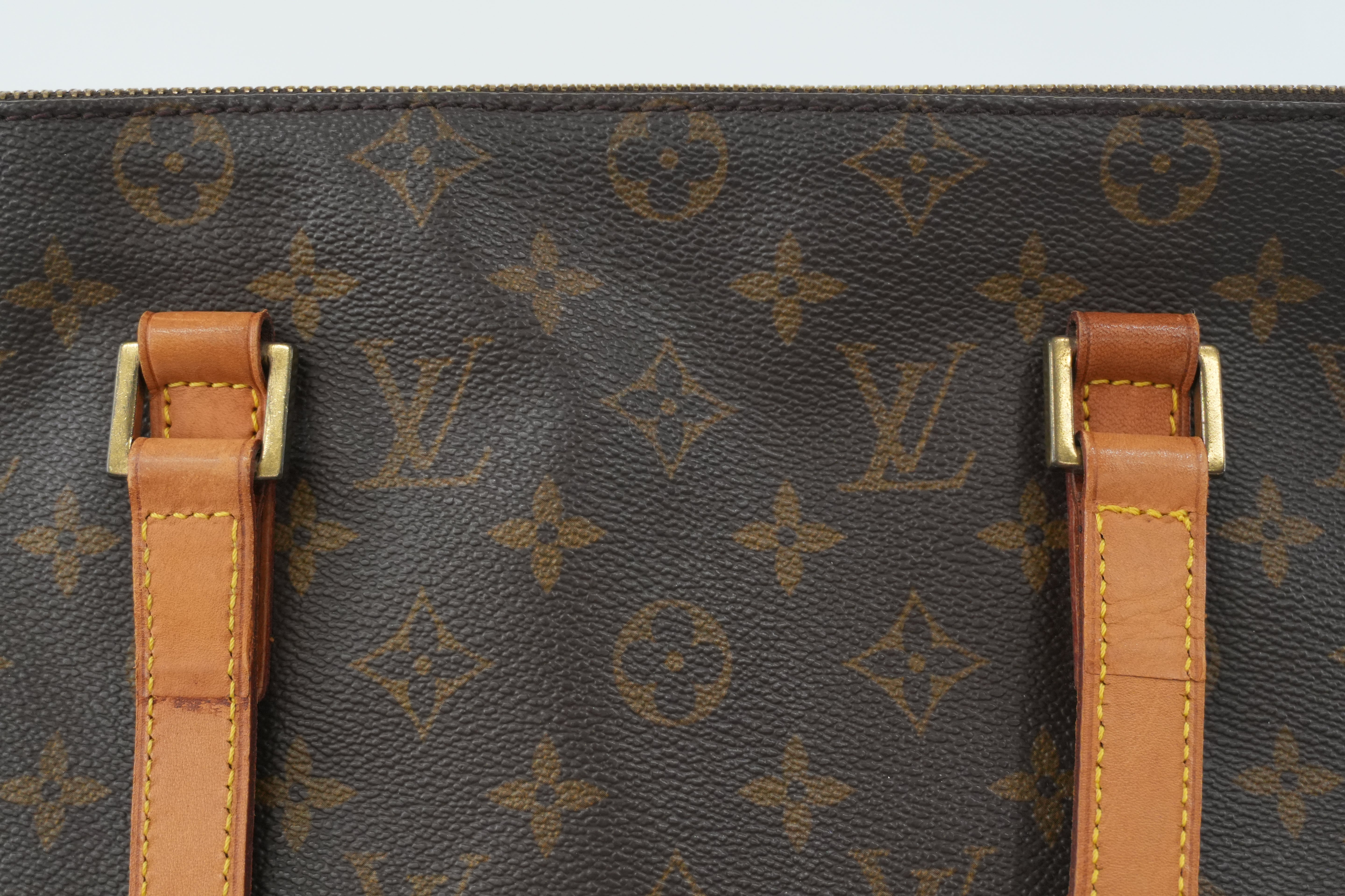 Pre-owned Louis Vuitton Monogram Cabas Mezzo Tote Bag