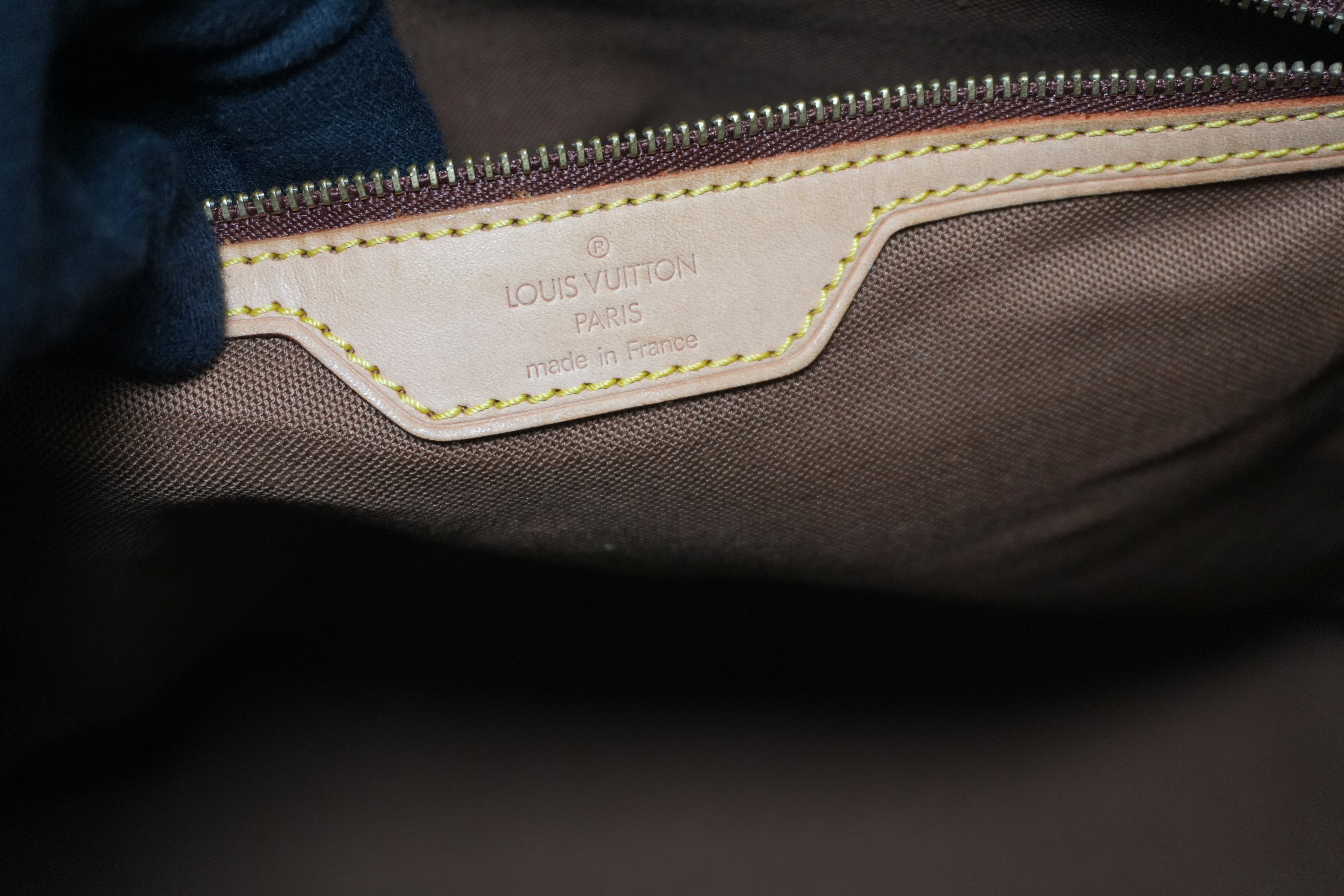 Pre-owned Louis Vuitton Monogram Cabas Mezzo Tote Bag