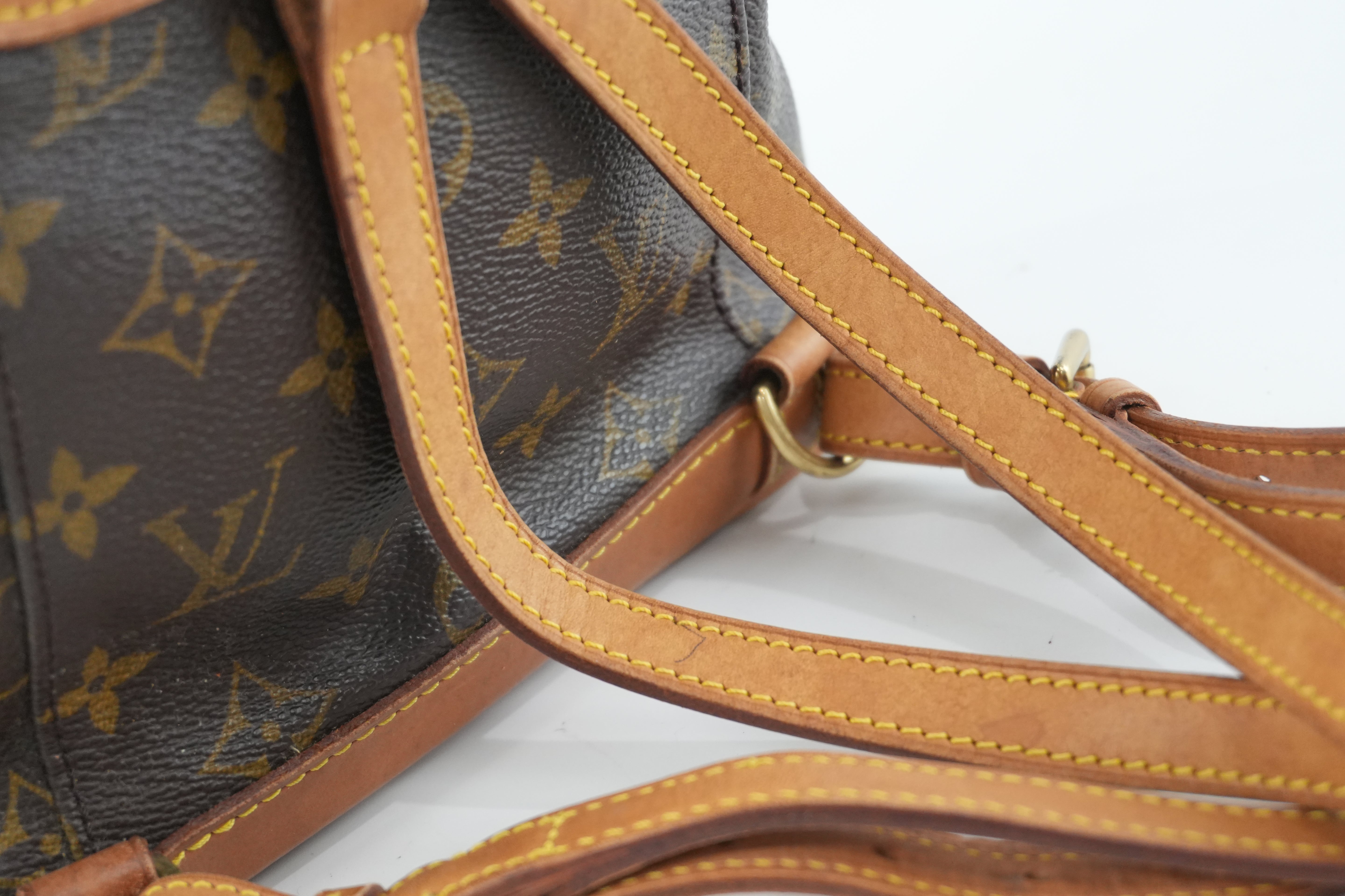 Pre-owned Louis Vuitton Monogram Mini Montsouris Backpack