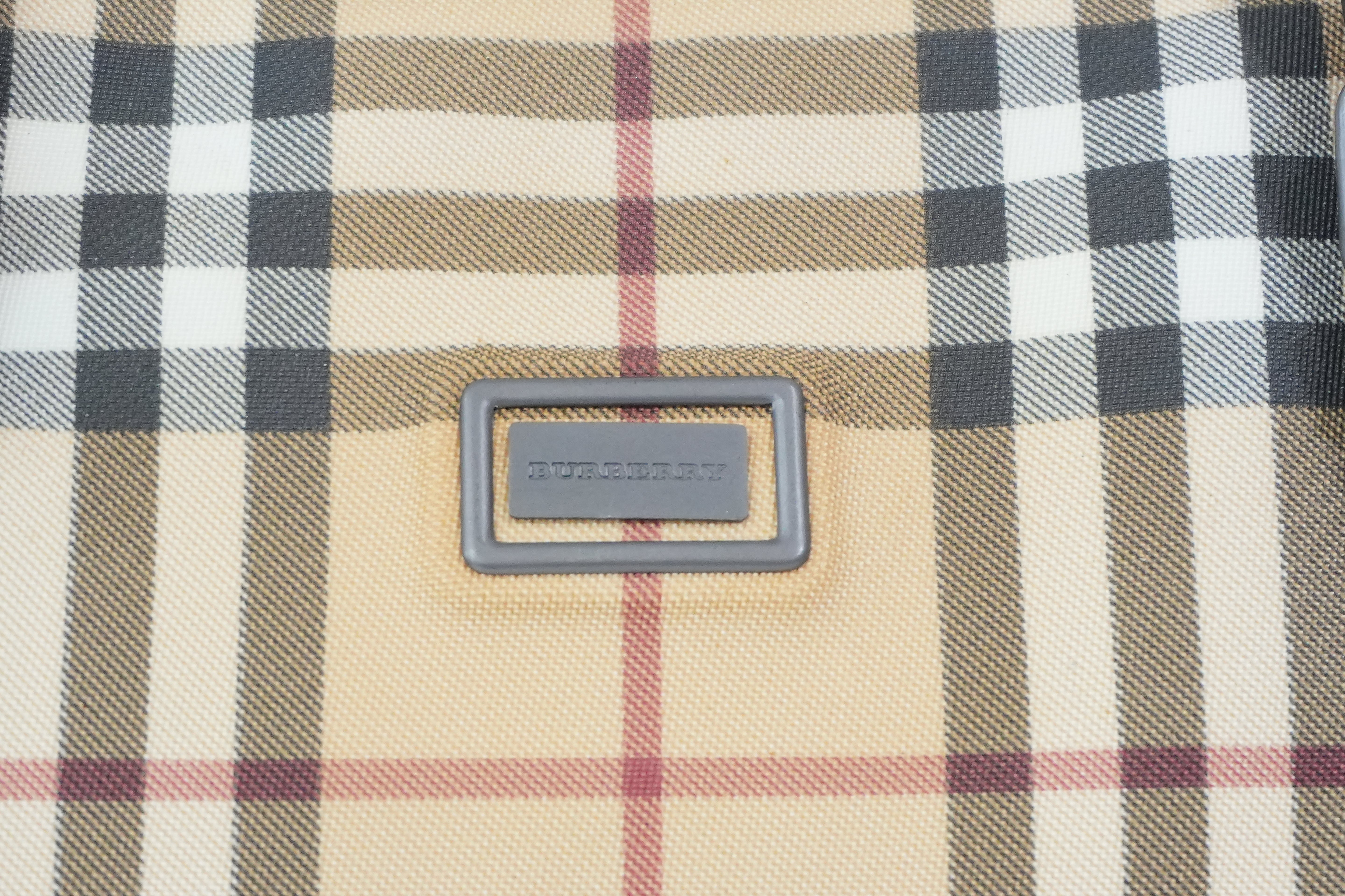 Pre-Owned Burberry  Nova Check Tote Bag Beige