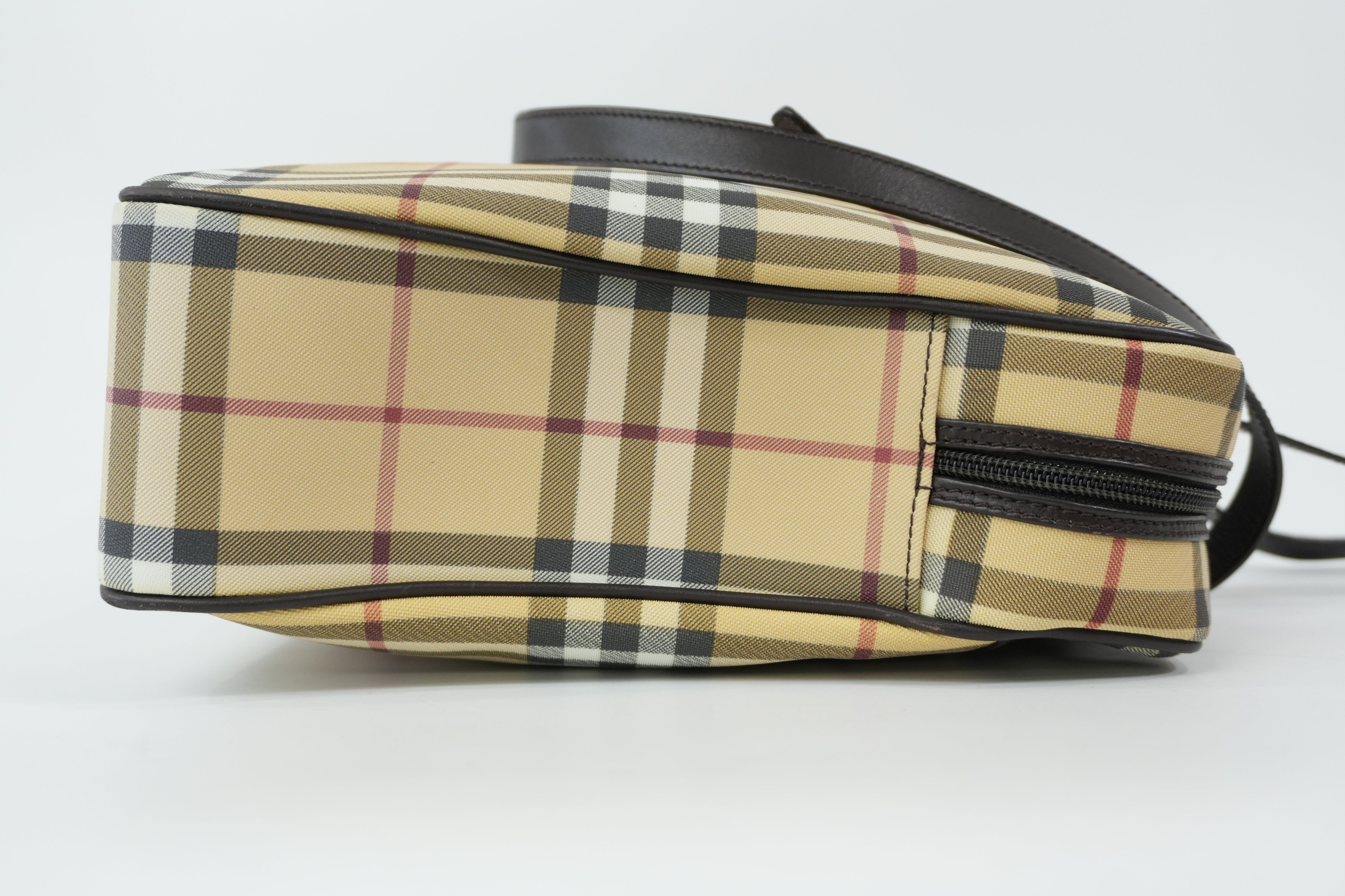 Pre-Owned Burberry  Nova Check Tote Bag Beige