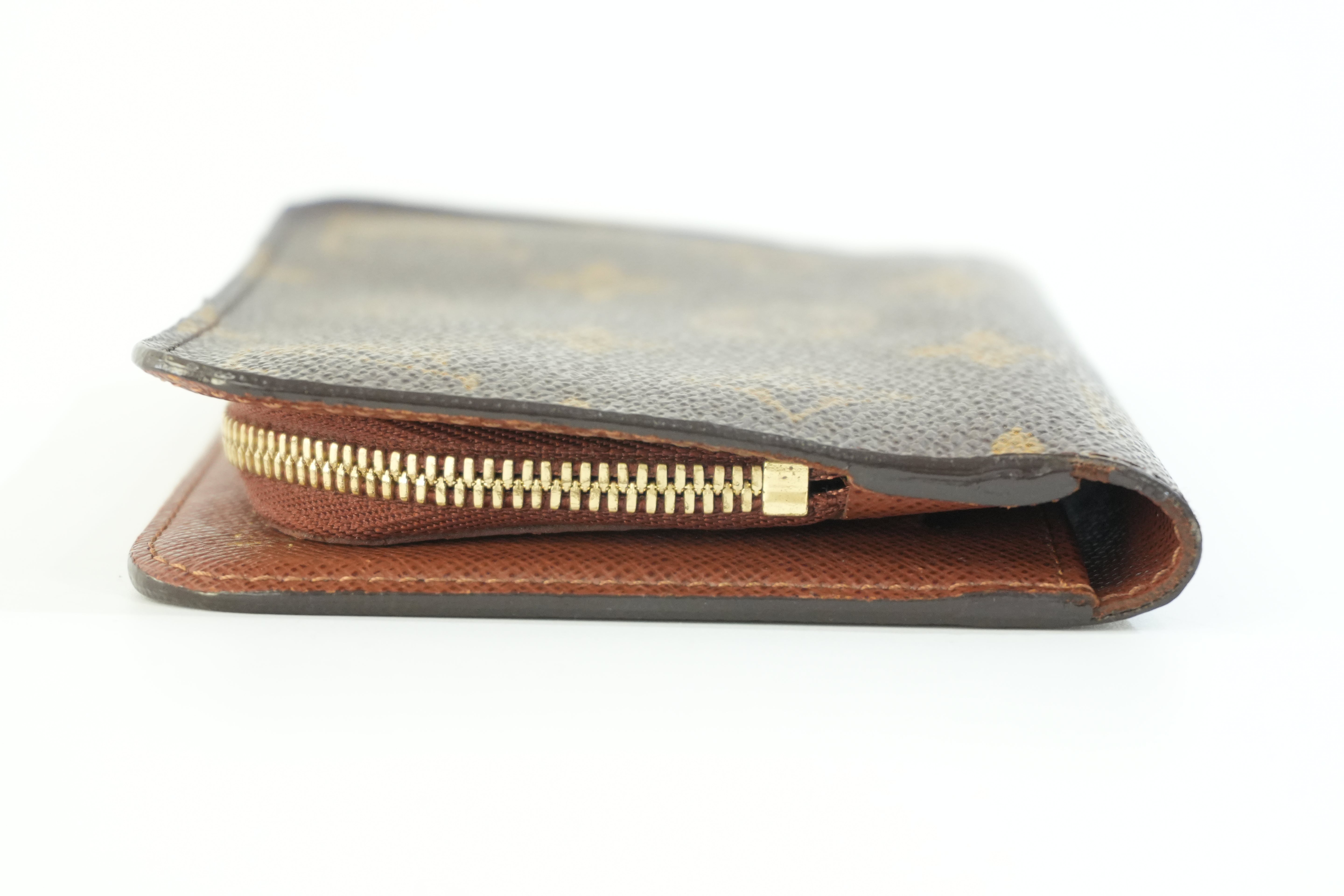 Pre-owed Louis Vuitton Monogram Zippy Coin Case