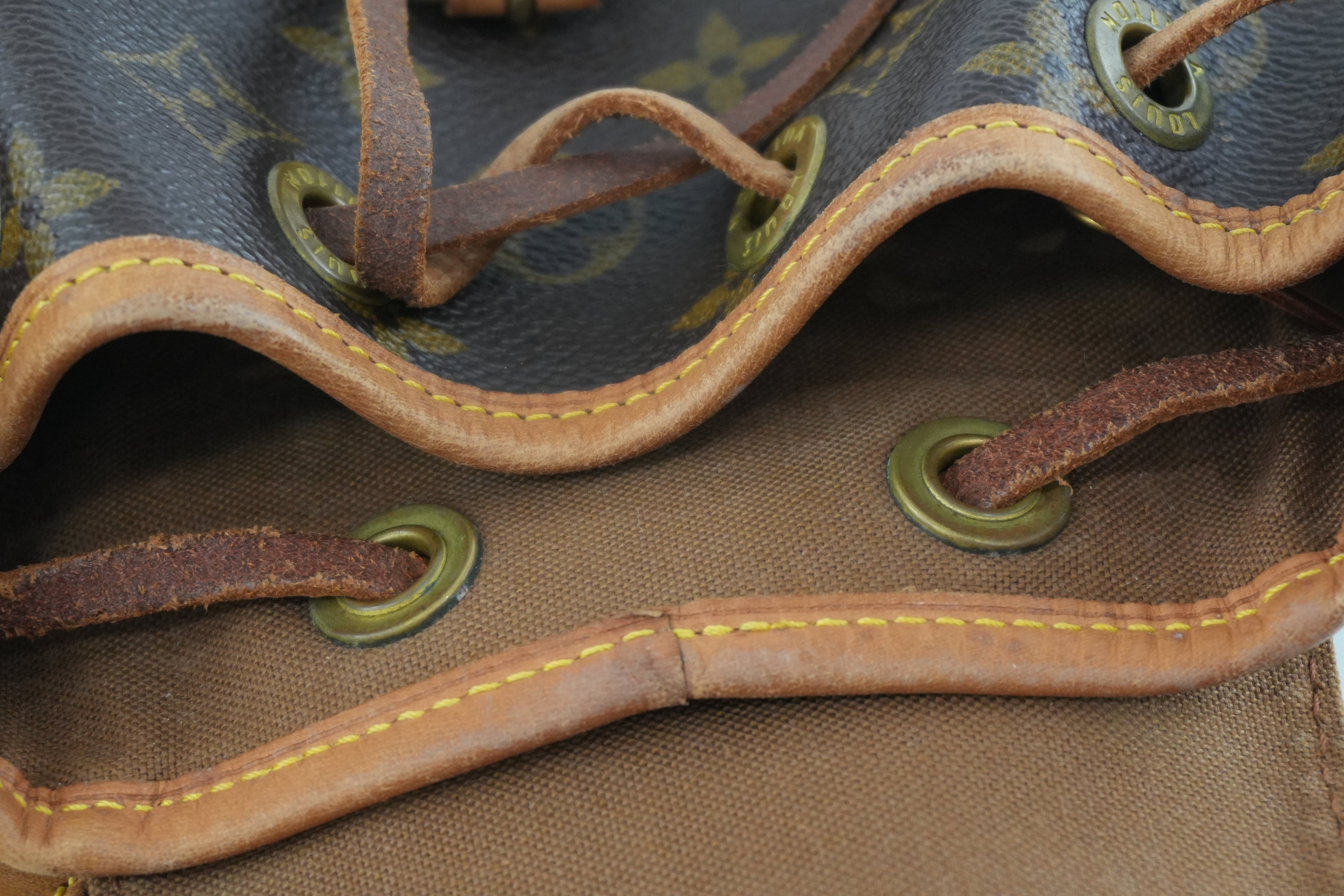 Pre-owned Louis Vuitton Monogram Mini Montsouris Backpack