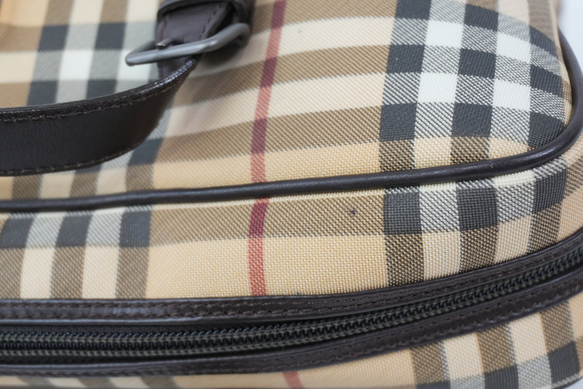 Pre-Owned Burberry  Nova Check Tote Bag Beige