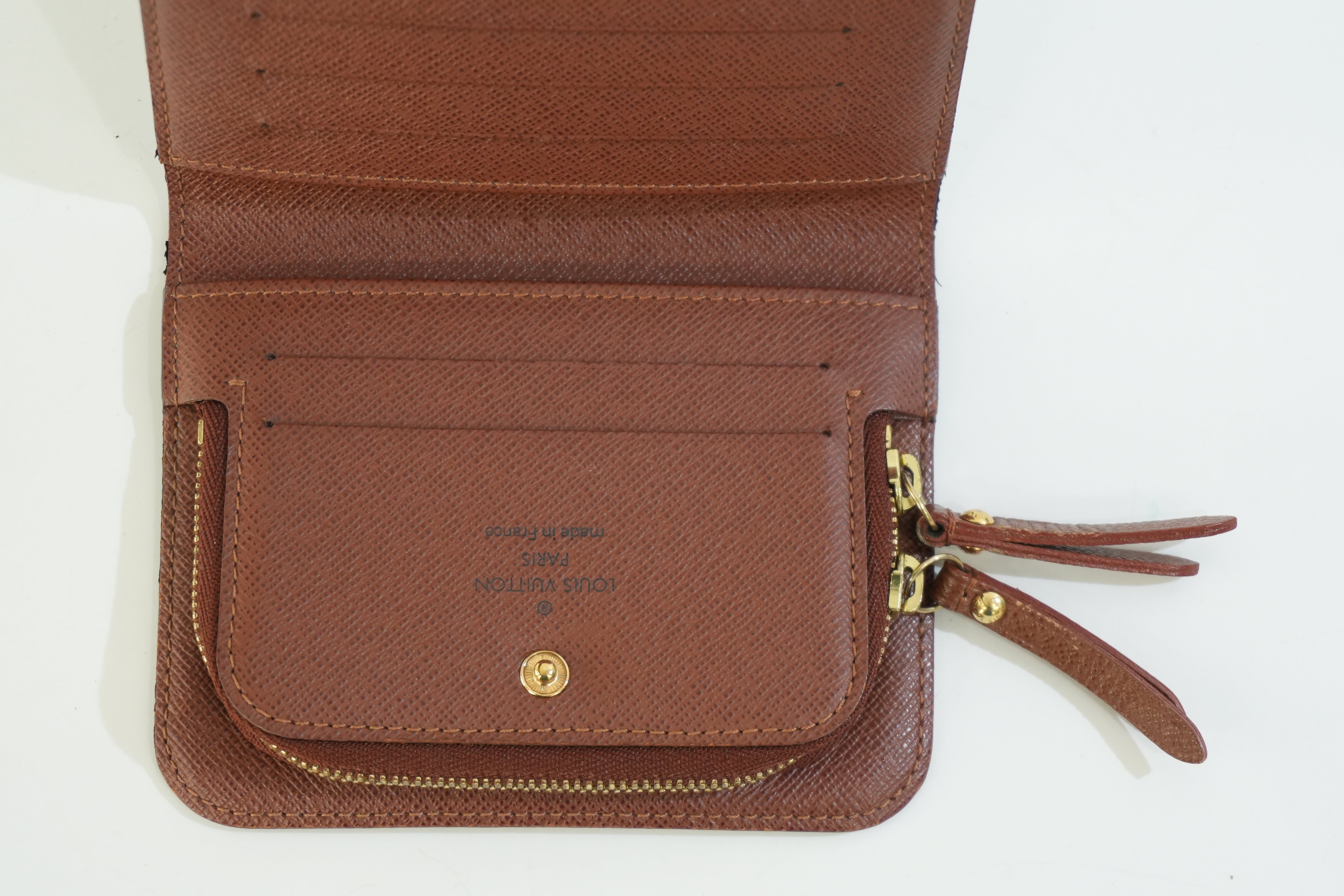 Pre-owed Louis Vuitton Monogram Zippy Coin Case