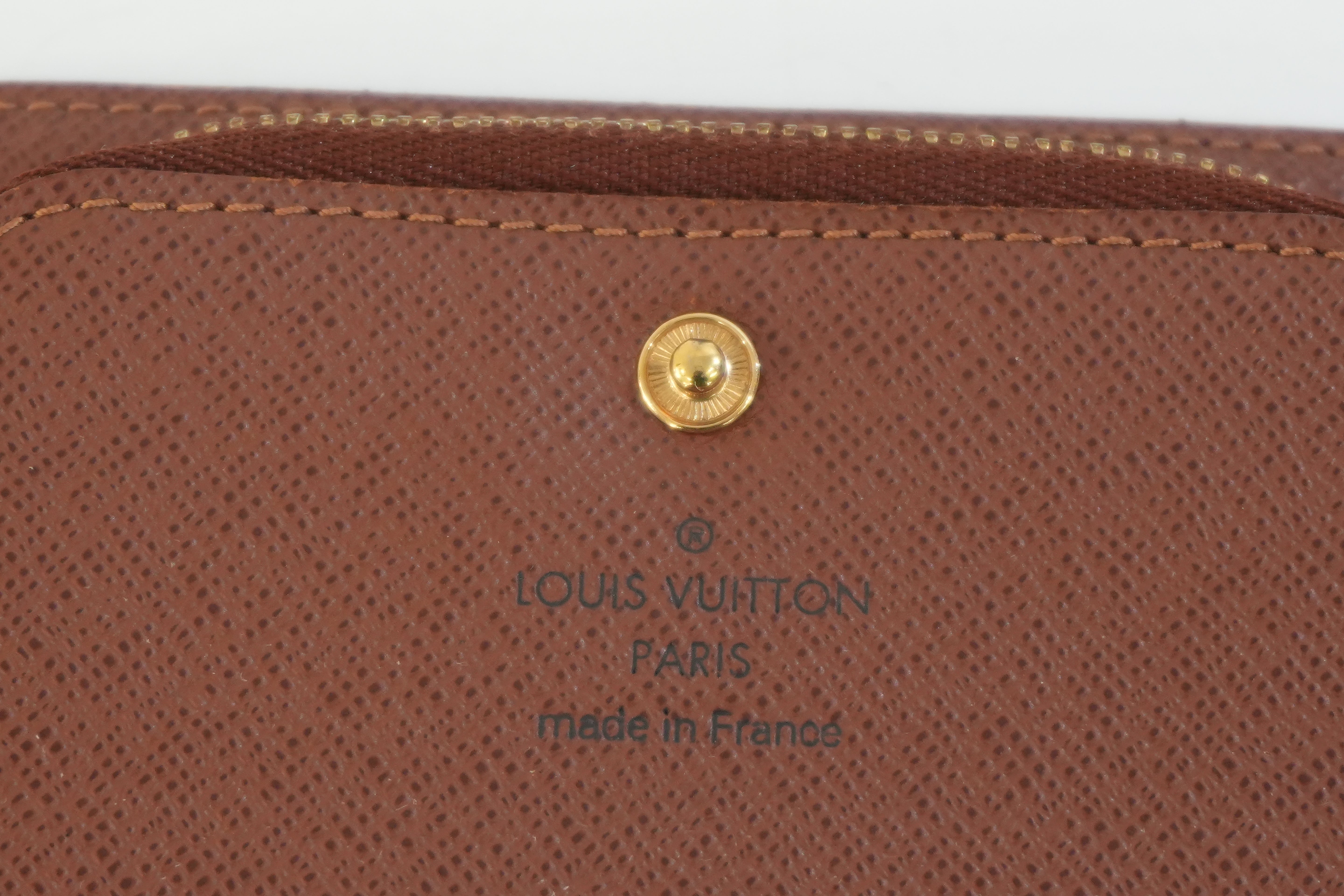 Pre-owed Louis Vuitton Monogram Zippy Coin Case
