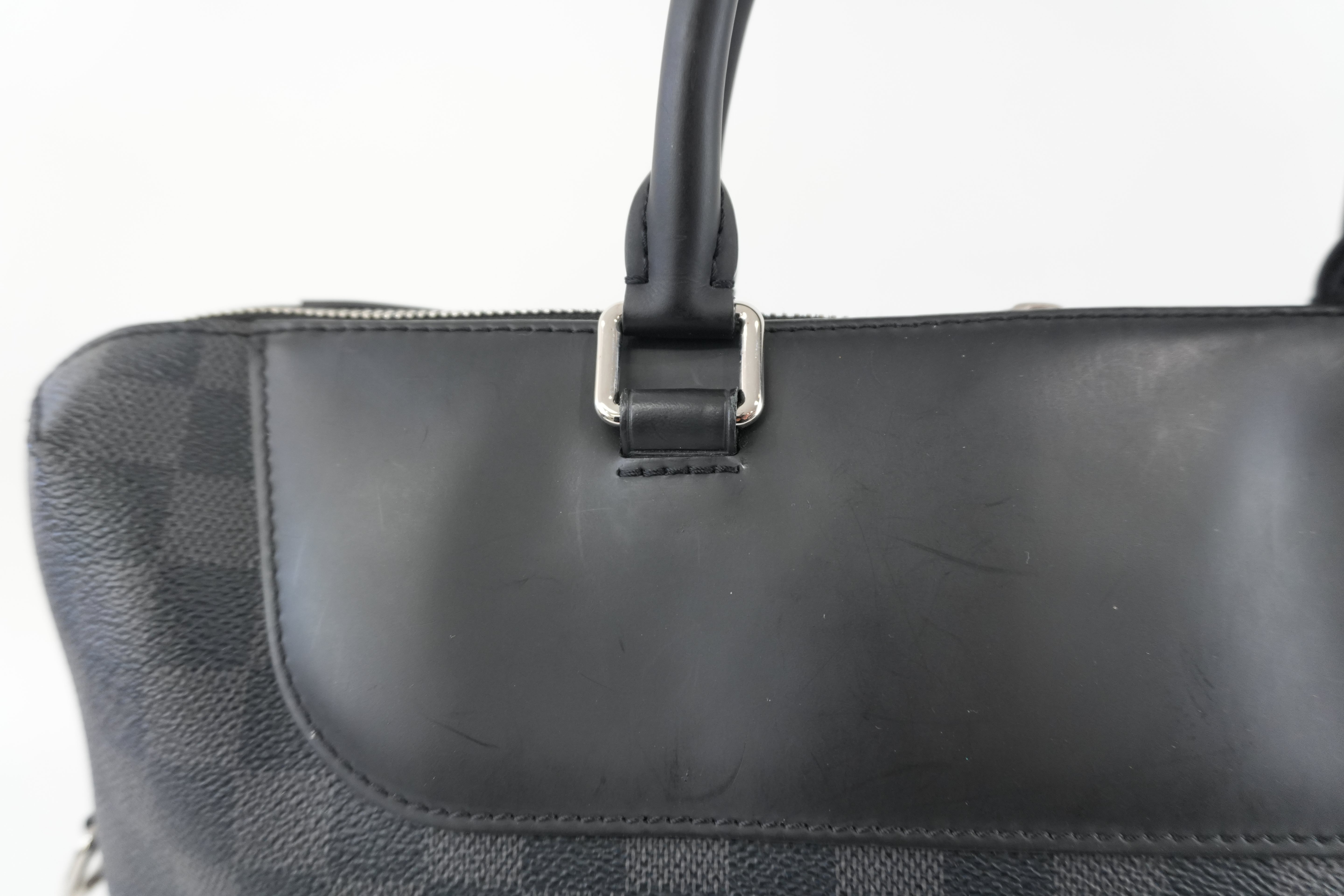 Louis Vuitton Damier Graphite Porte Documents Used