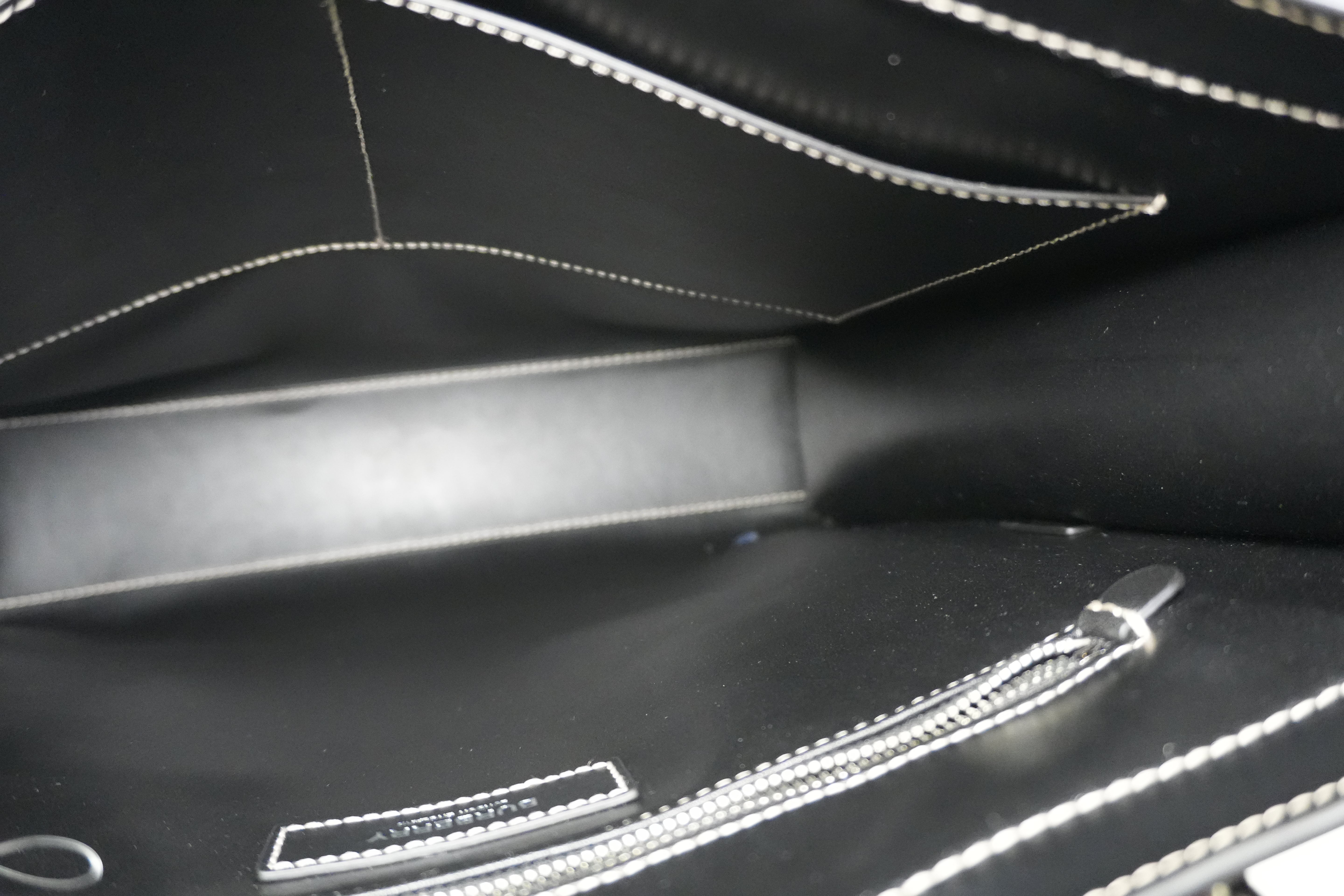 Pre-owned Burberry Two Way Medium Check Denny Tote Bag Brown