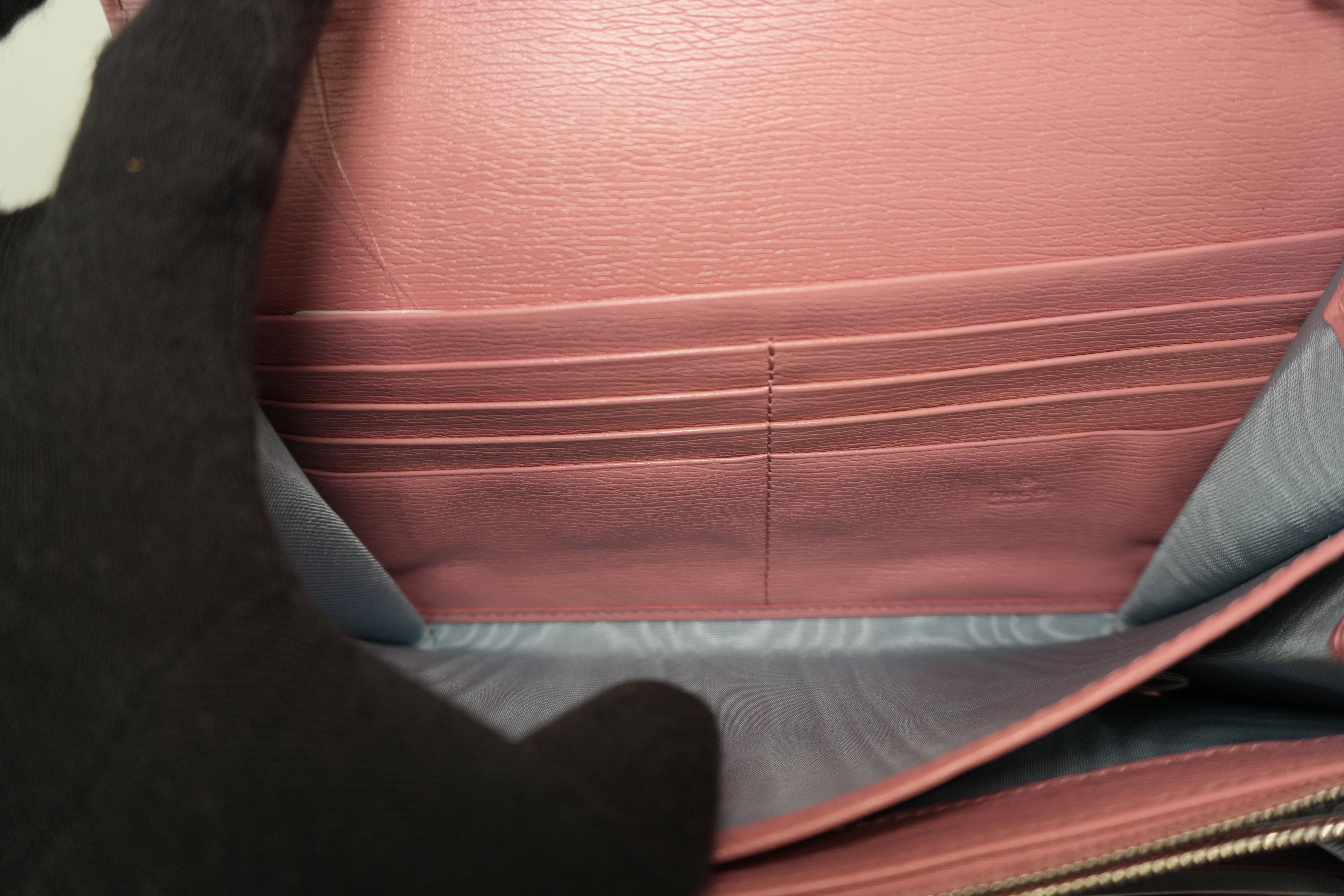 Gucci Leather Dionysus Valentine Limited Edition Pink Chain Shoulder Bag Used