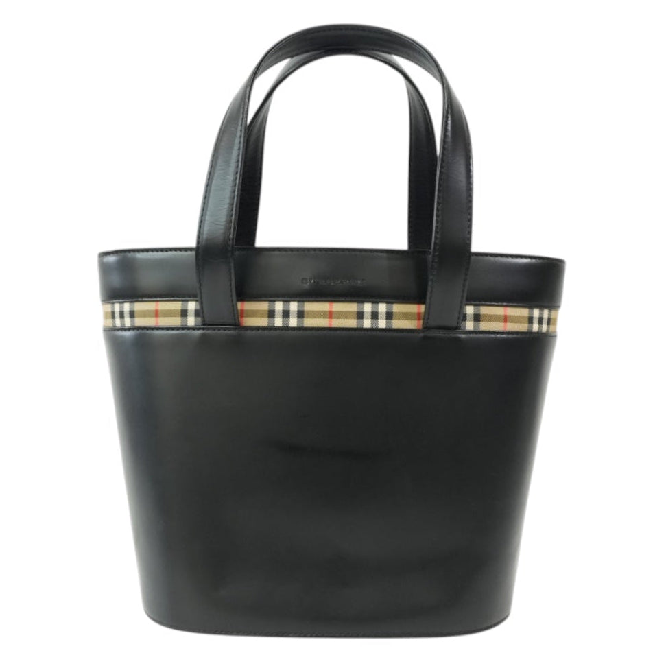 Pre-Owned Burberry Handbag Black
