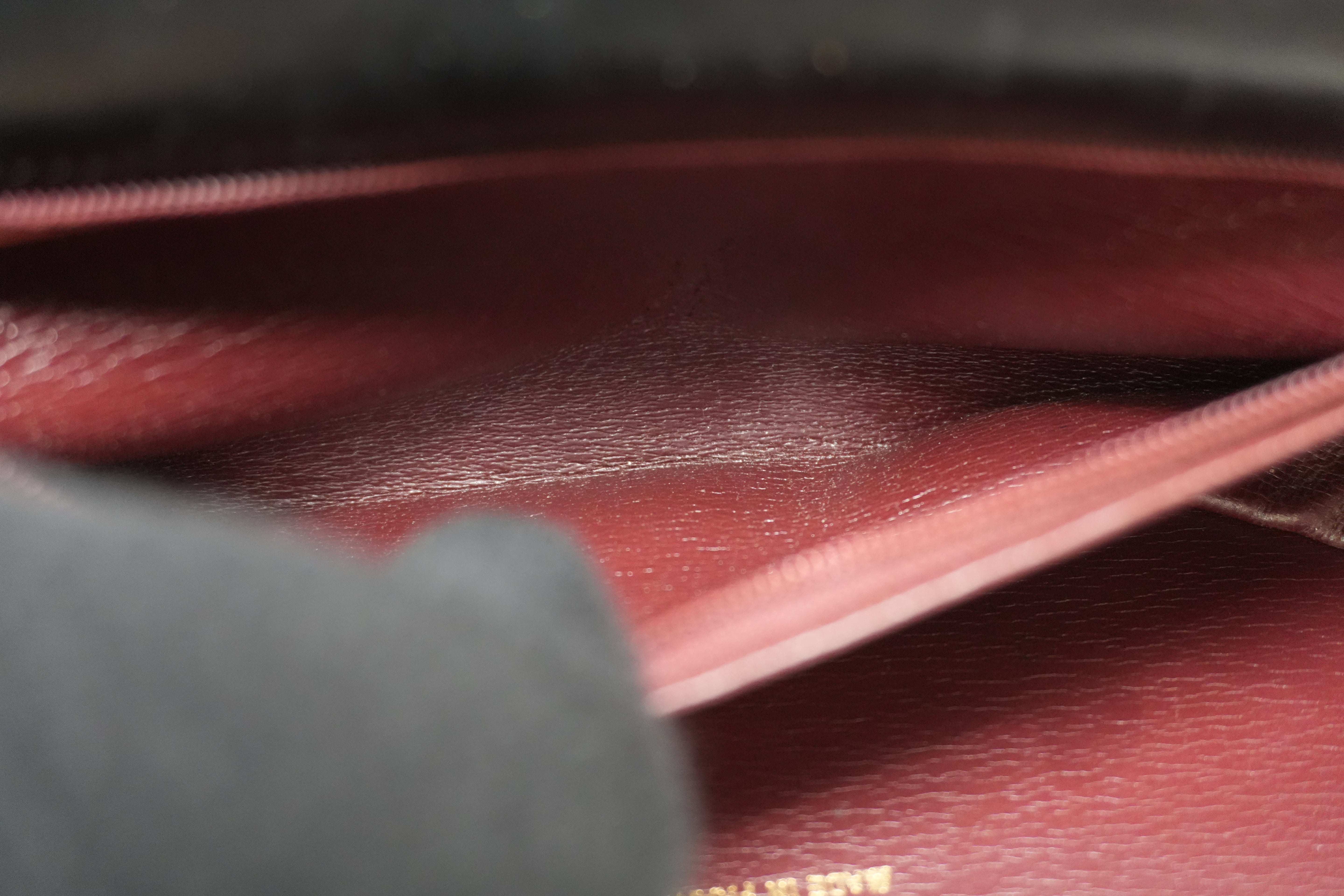 Pre-owned Chanel Lambskin Leather Chain Shoulder Bag Black