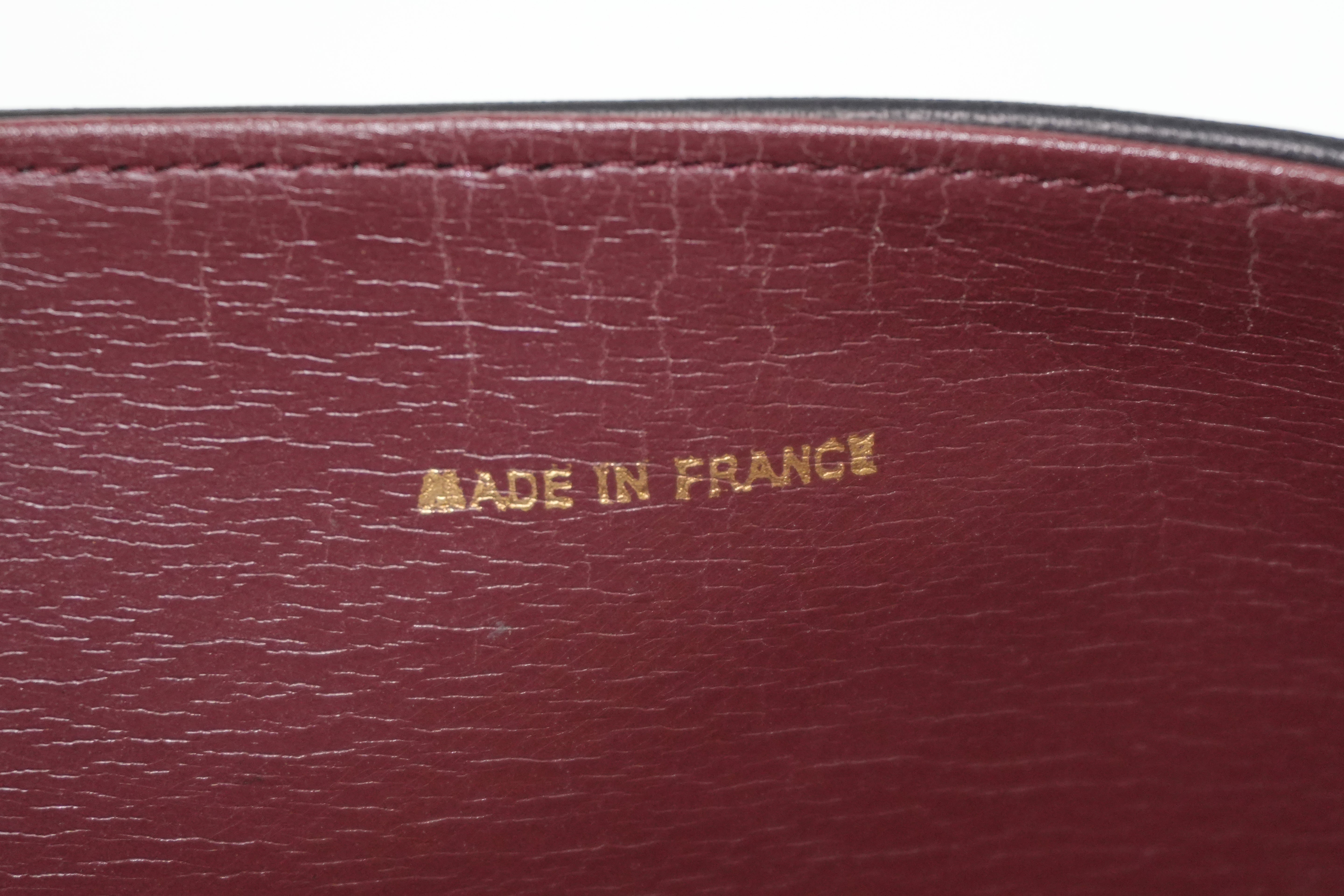 Pre-owned Chanel Lambskin Leather Chain Shoulder Bag Black