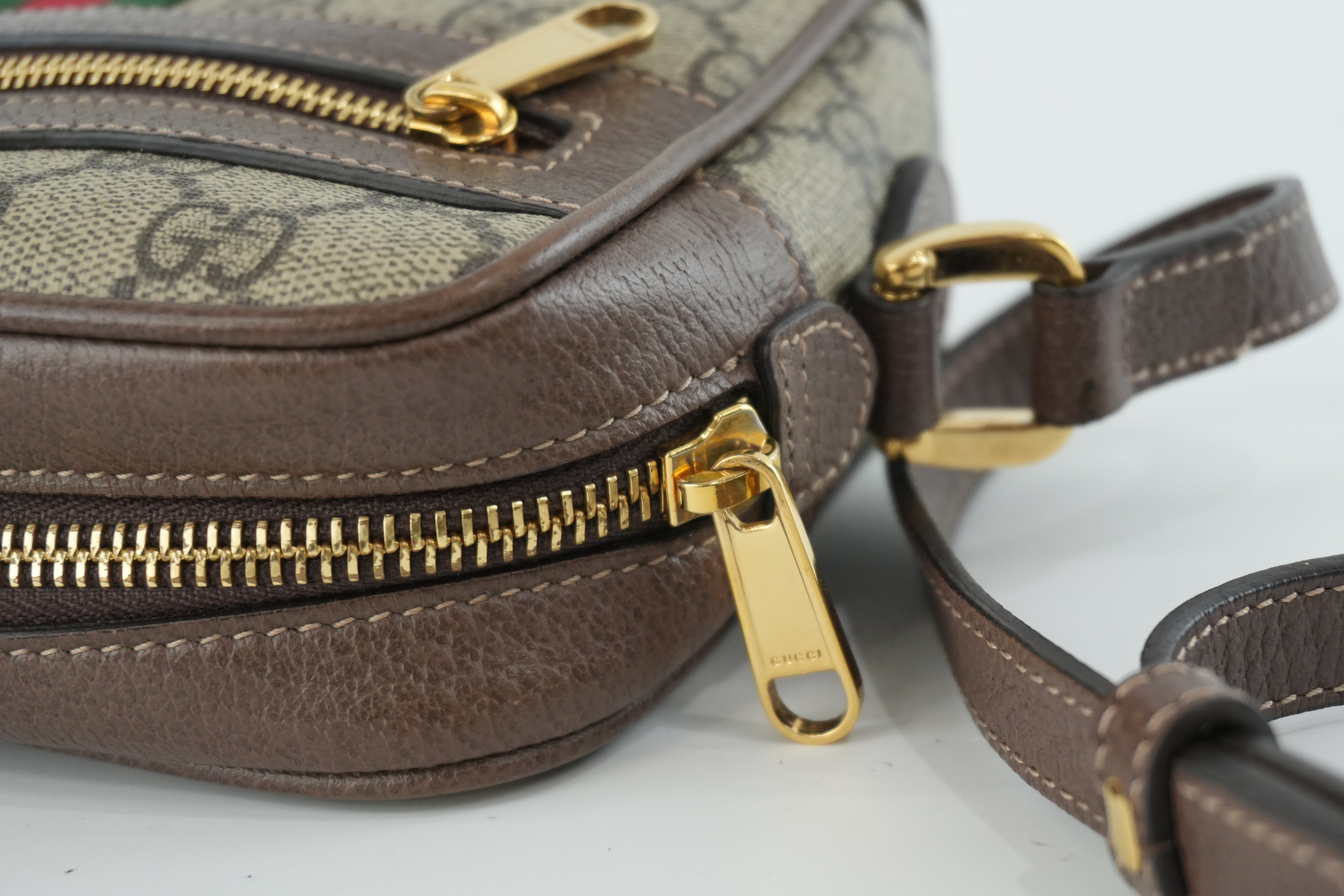 Gucci Canvas Ophidia Mini Shoulder Bag Used