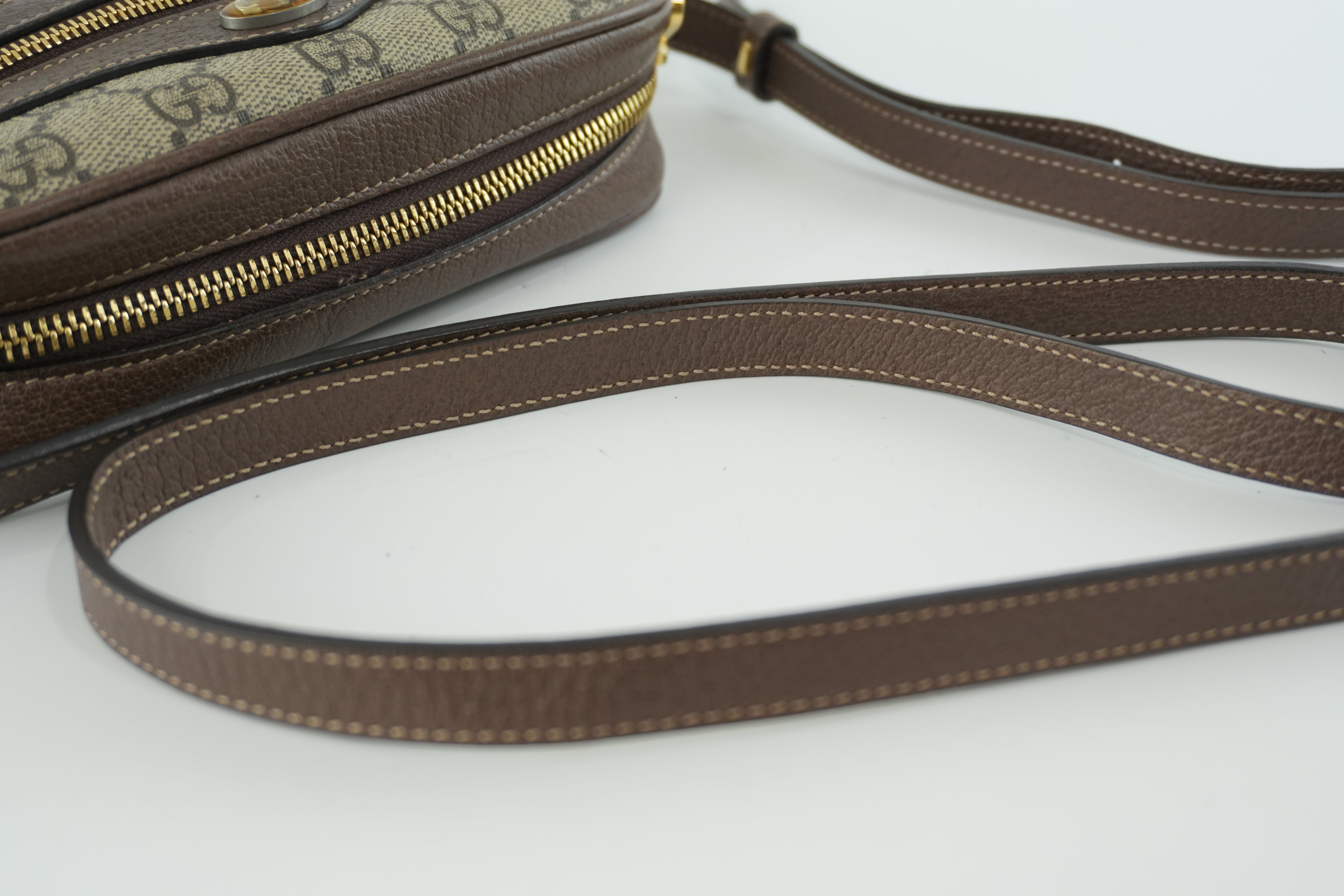 Gucci Canvas Ophidia Mini Shoulder Bag Used