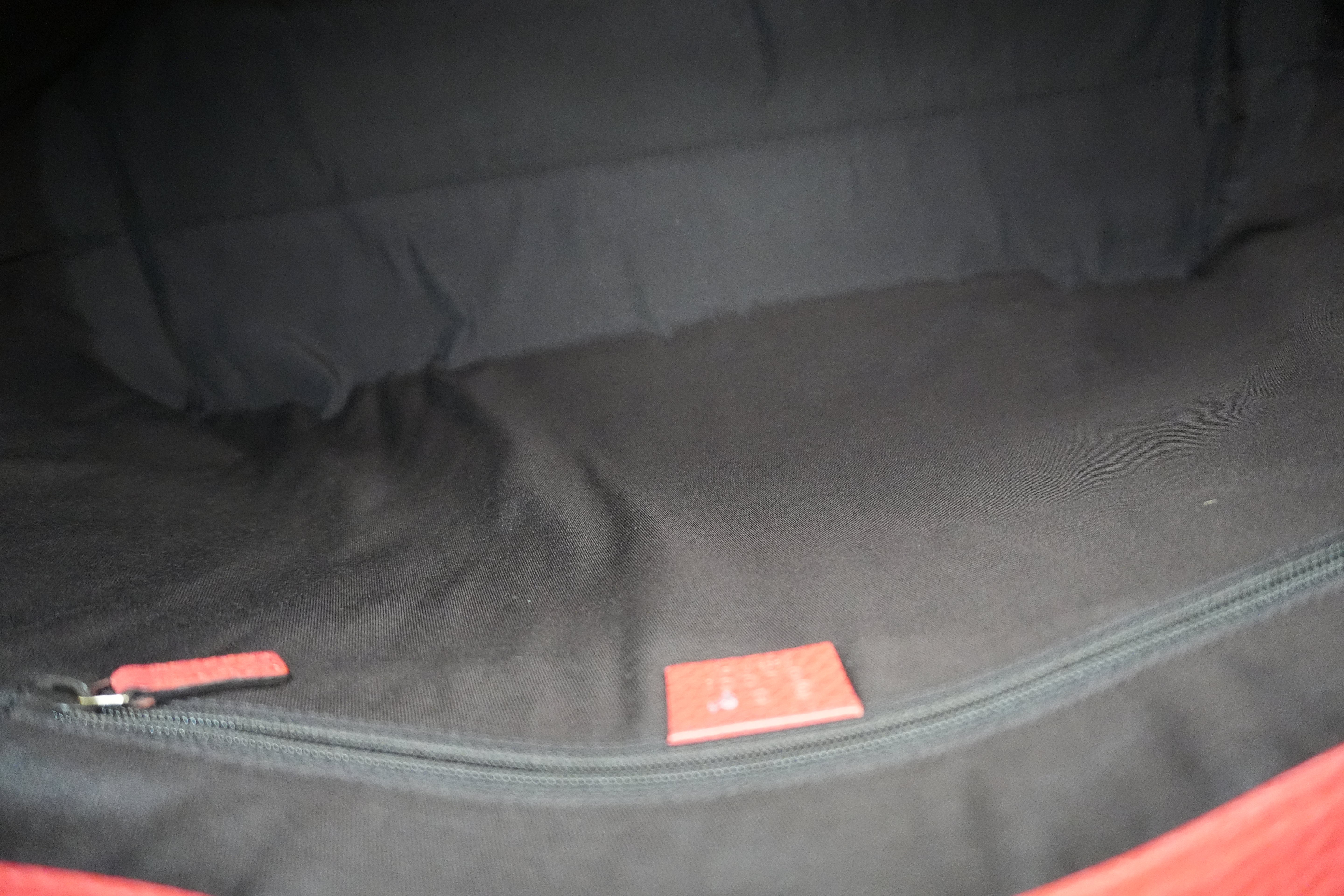 Gucci Two Way Bag Red Used