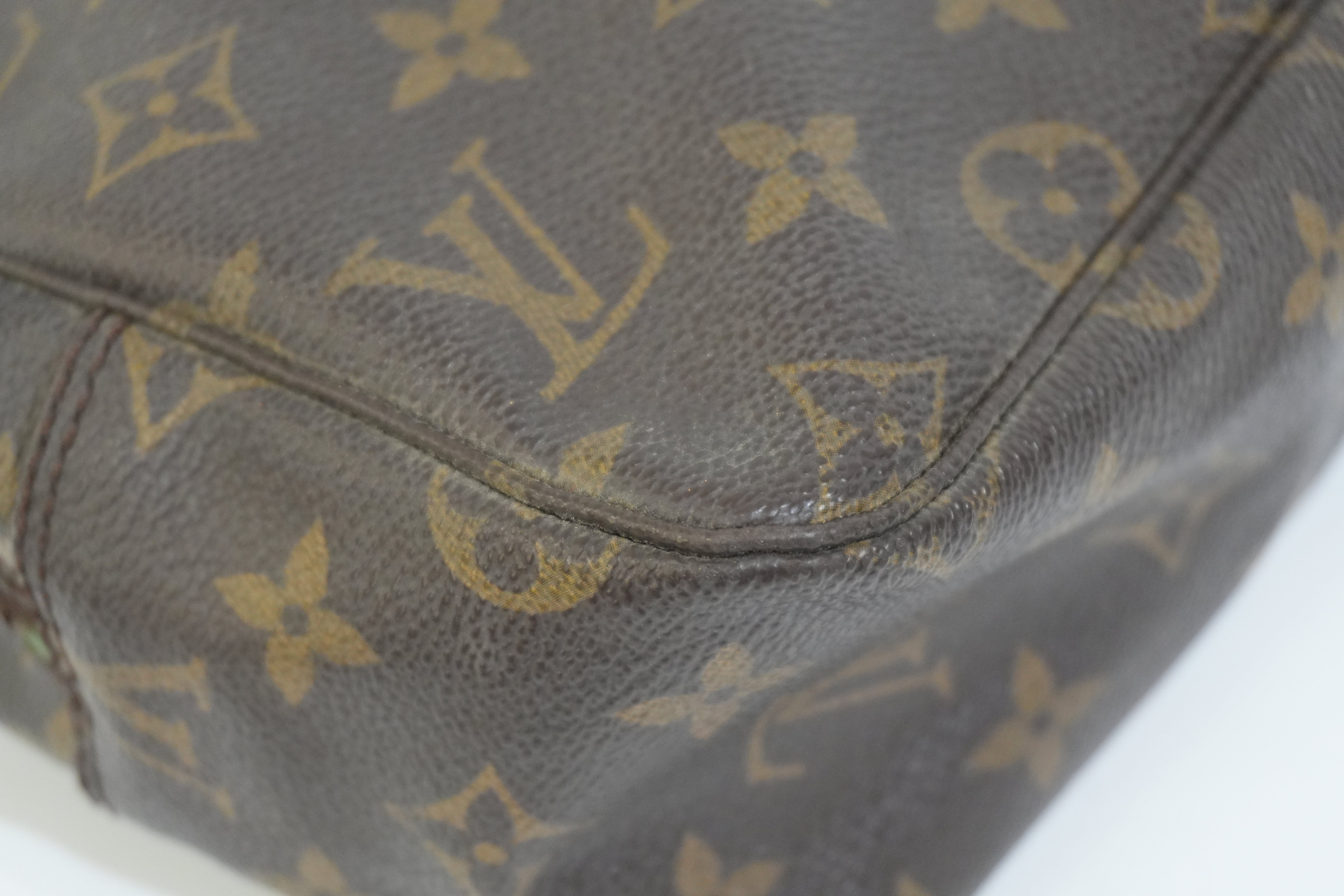 Pre-owned Louis Vuitton Monogram Trousse 28 Pouch