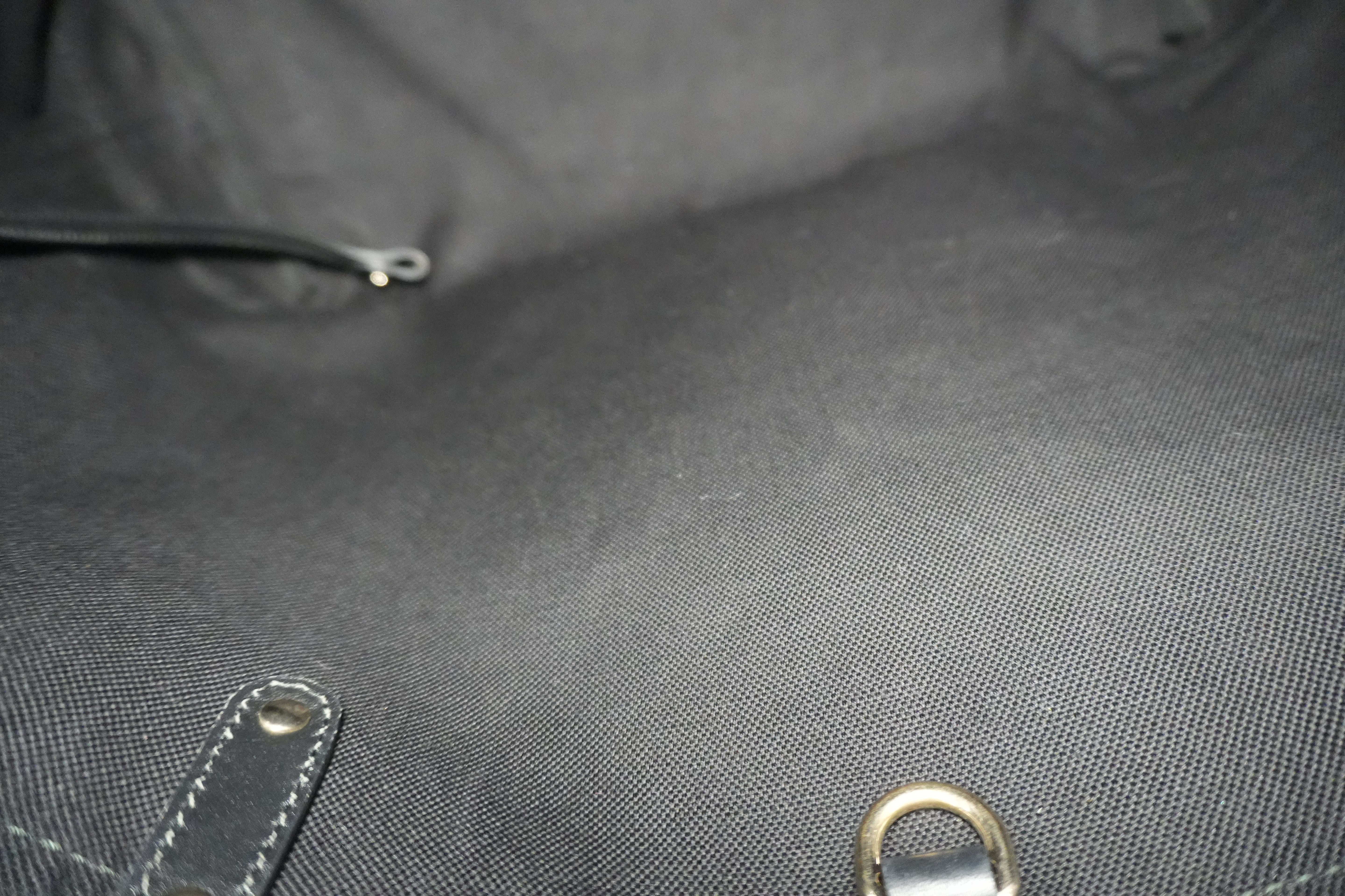 Pre-owned Gucci Black GG Canvas Craft Tote Bag