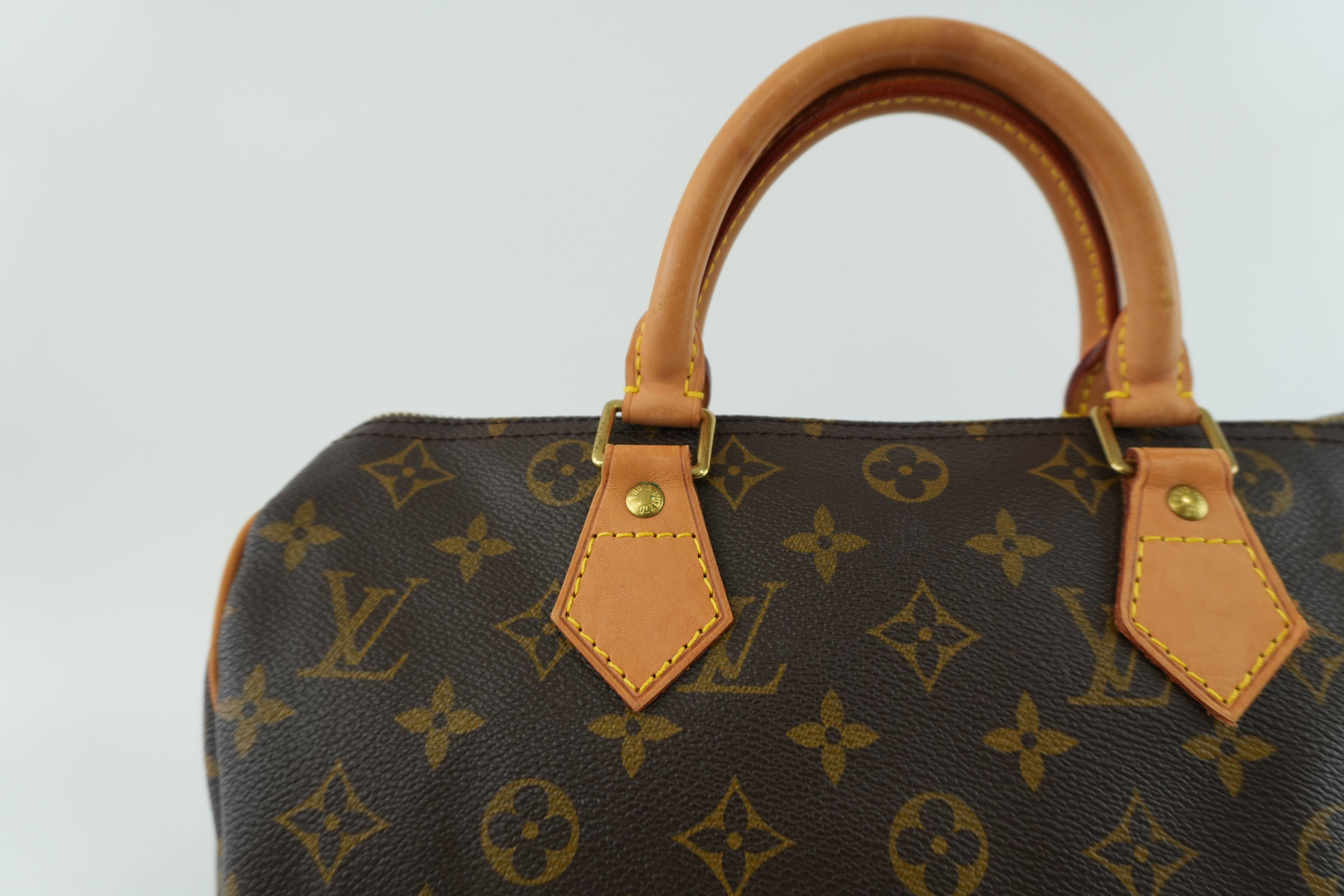Pre-owned Louis Vuitton Monogram Speedy 30 Handbag