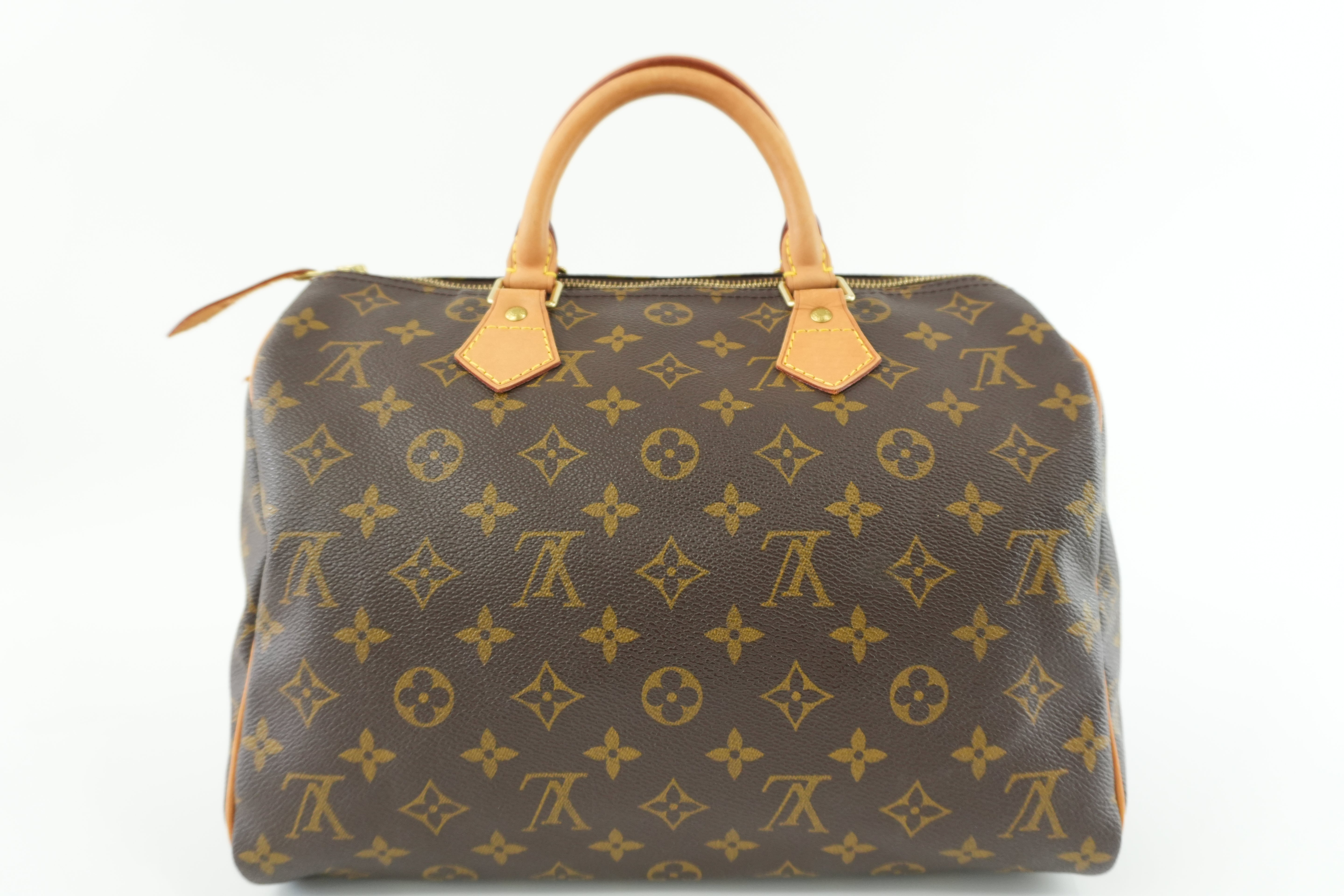 Pre-owned Louis Vuitton Monogram Speedy 30 Handbag