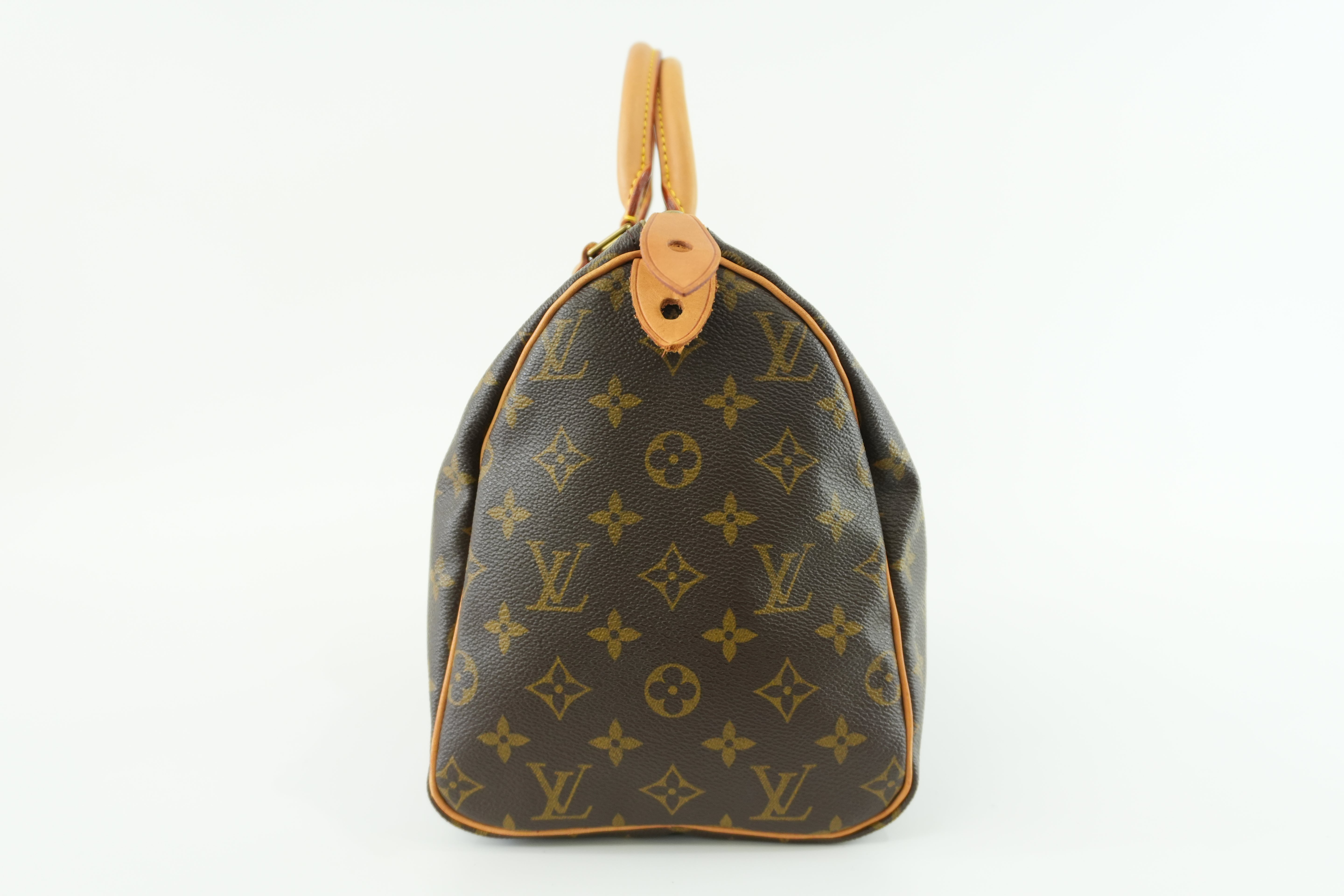 Pre-owned Louis Vuitton Monogram Speedy 30 Handbag