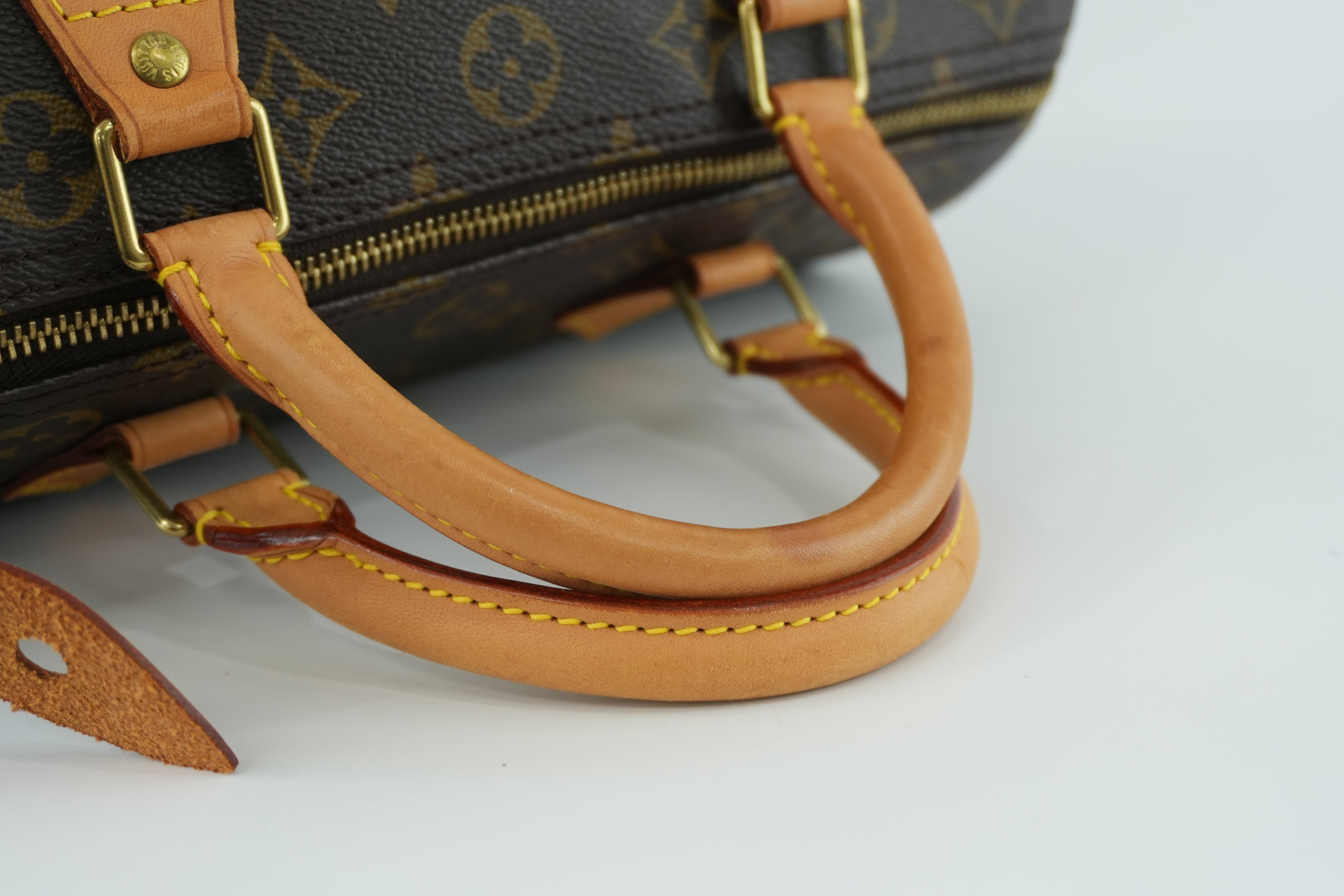 Pre-owned Louis Vuitton Monogram Speedy 30 Handbag