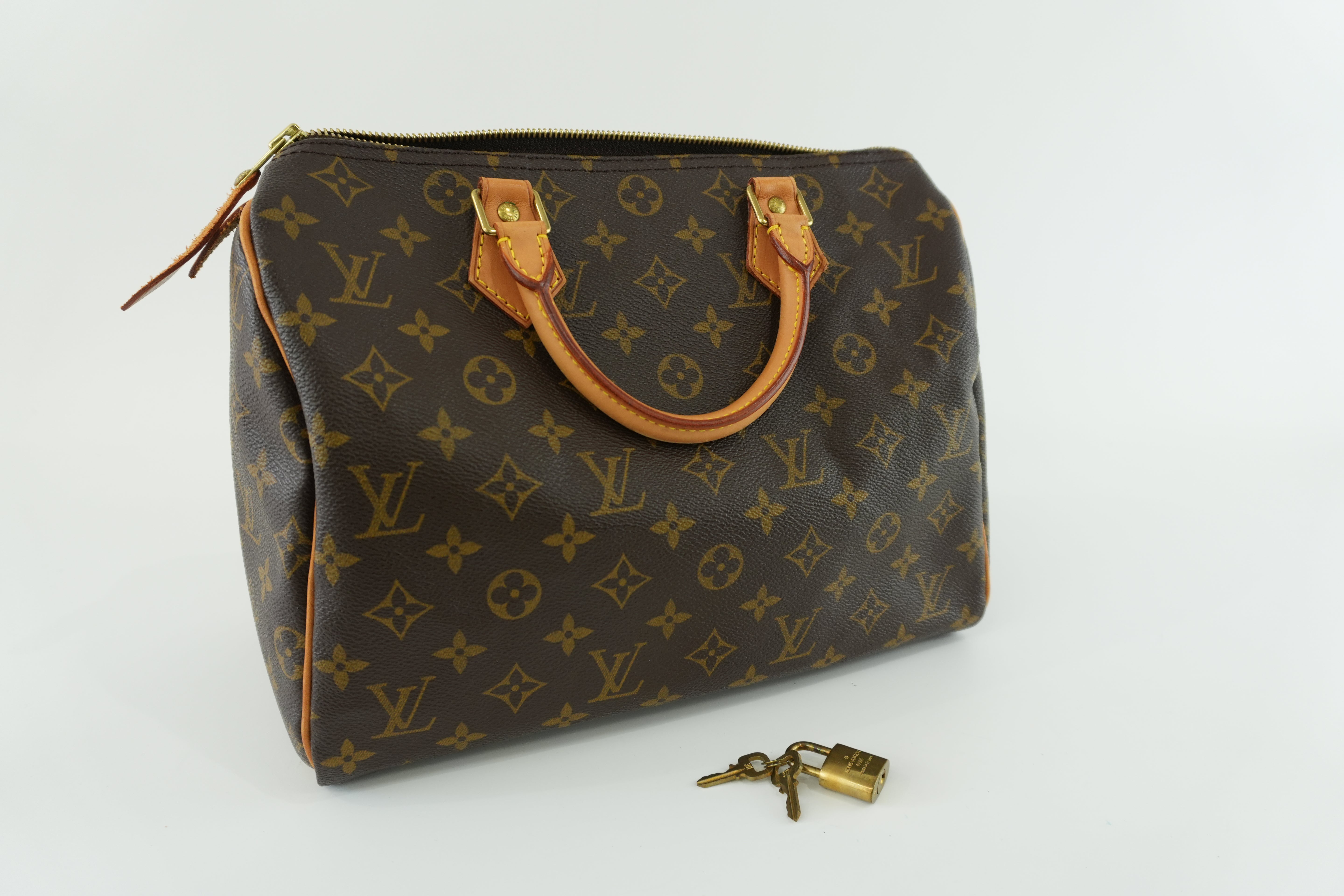 Pre-owned Louis Vuitton Monogram Speedy 30 Handbag
