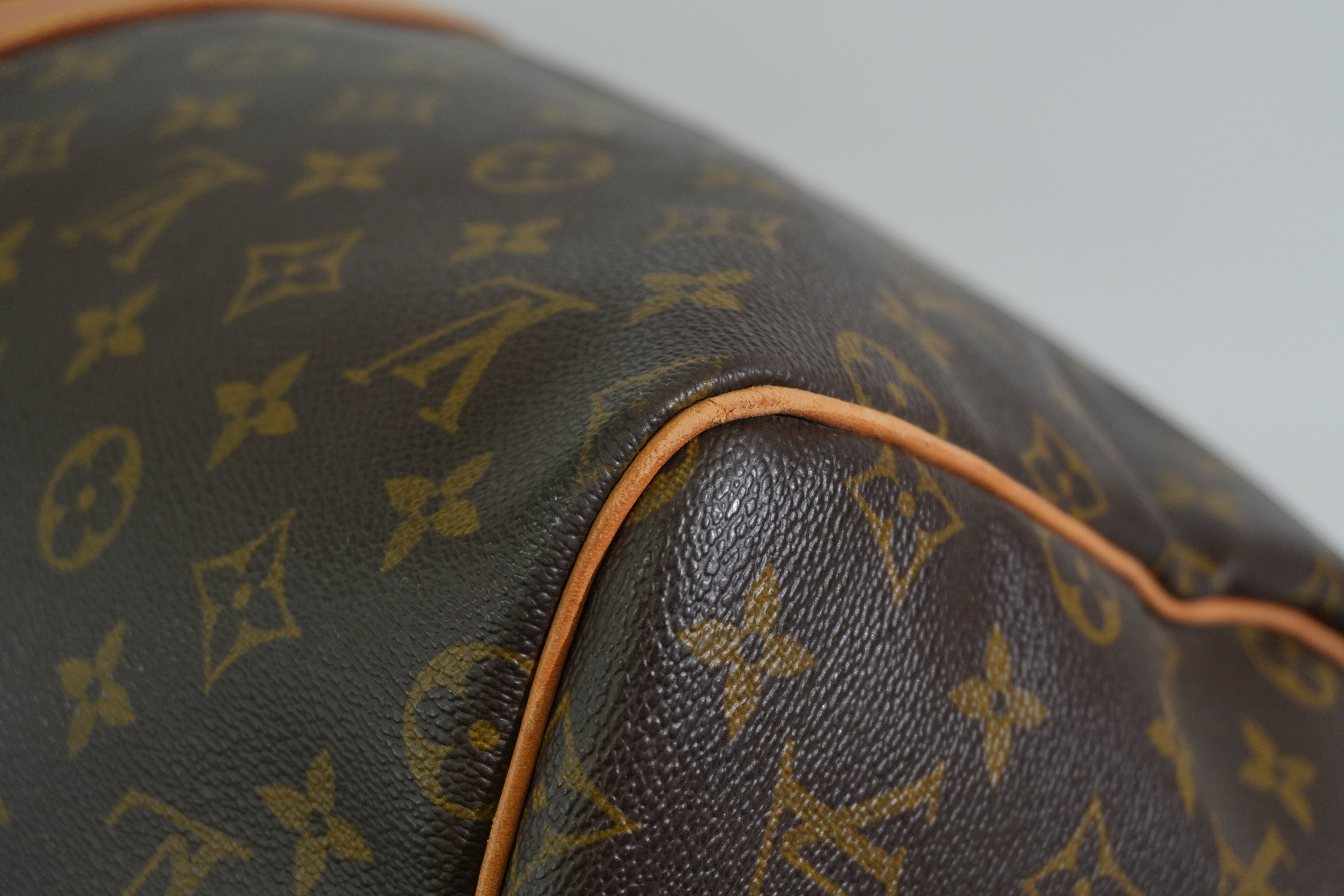 Pre-owned Louis Vuitton Monogram Keepall Bandouliere 55 Travel Bag