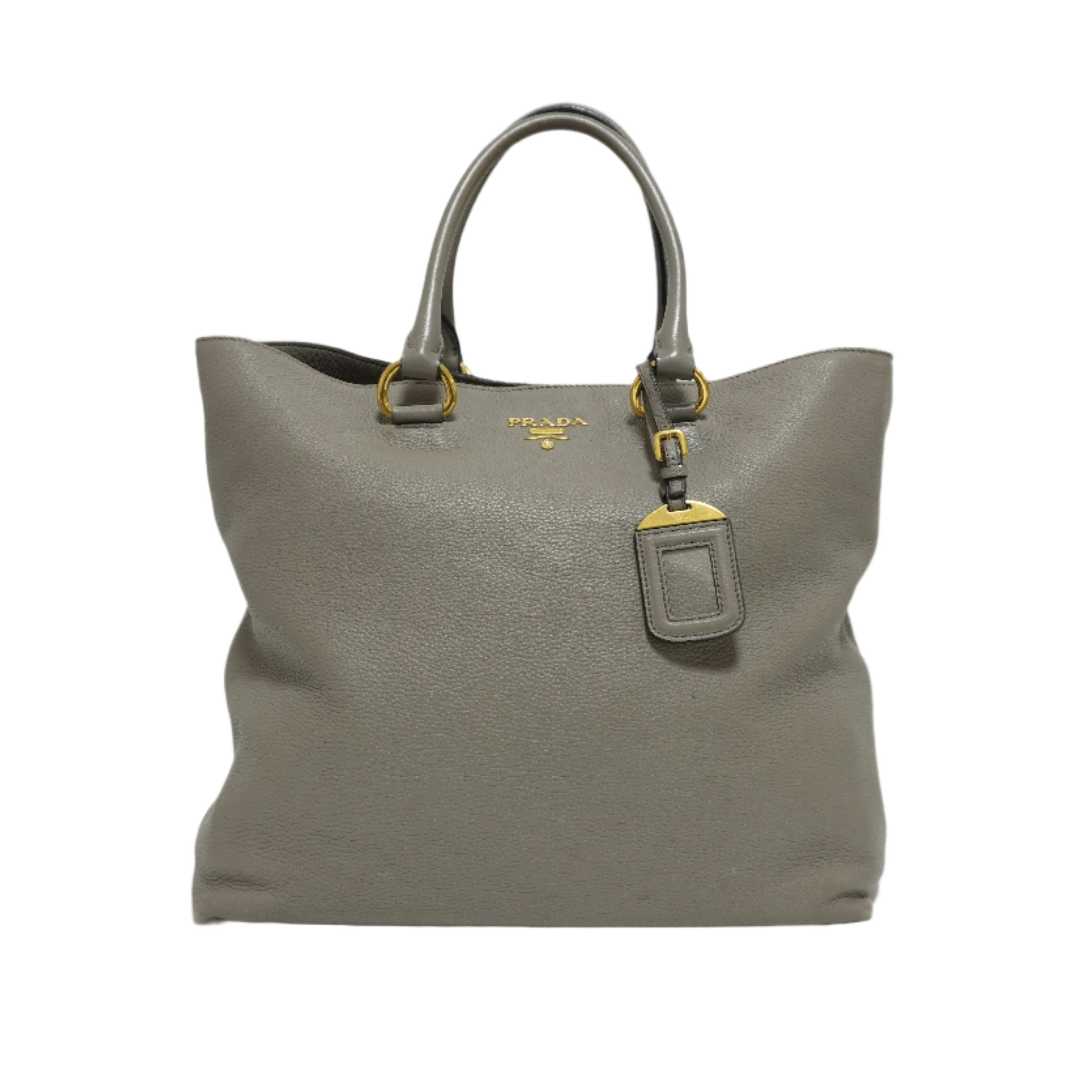 Borsa tote Prada in pelle Daino usata