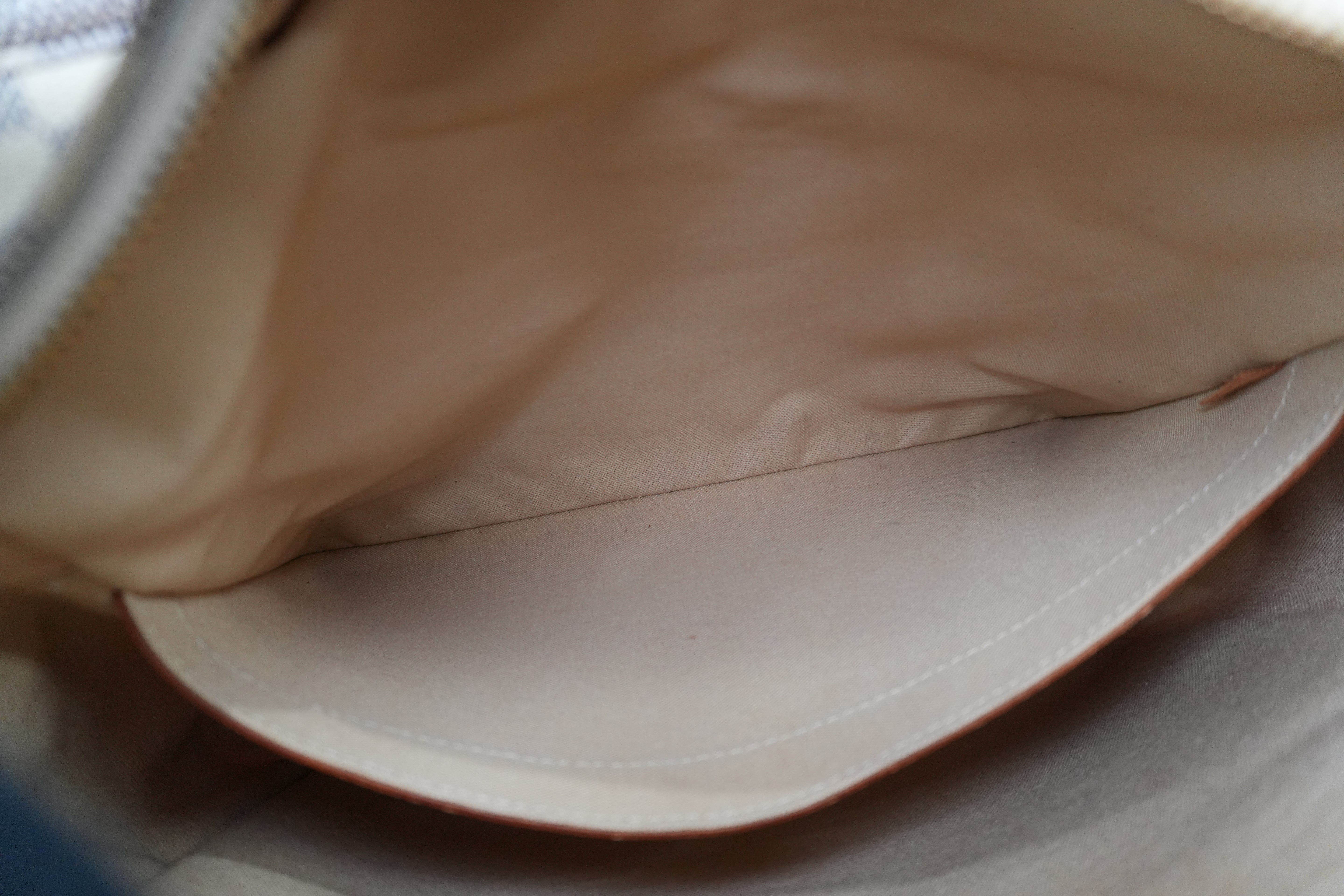 Louis Vuitton Damier Azur Naviglio Messenger Bag Used