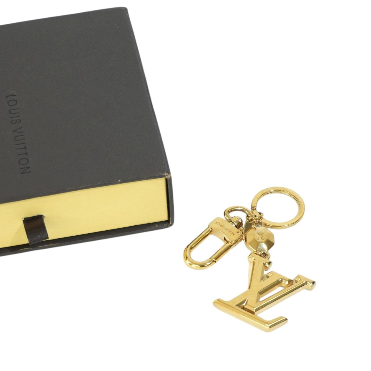 Pre-owned Louis Vuitton Bag Charm Gold tone