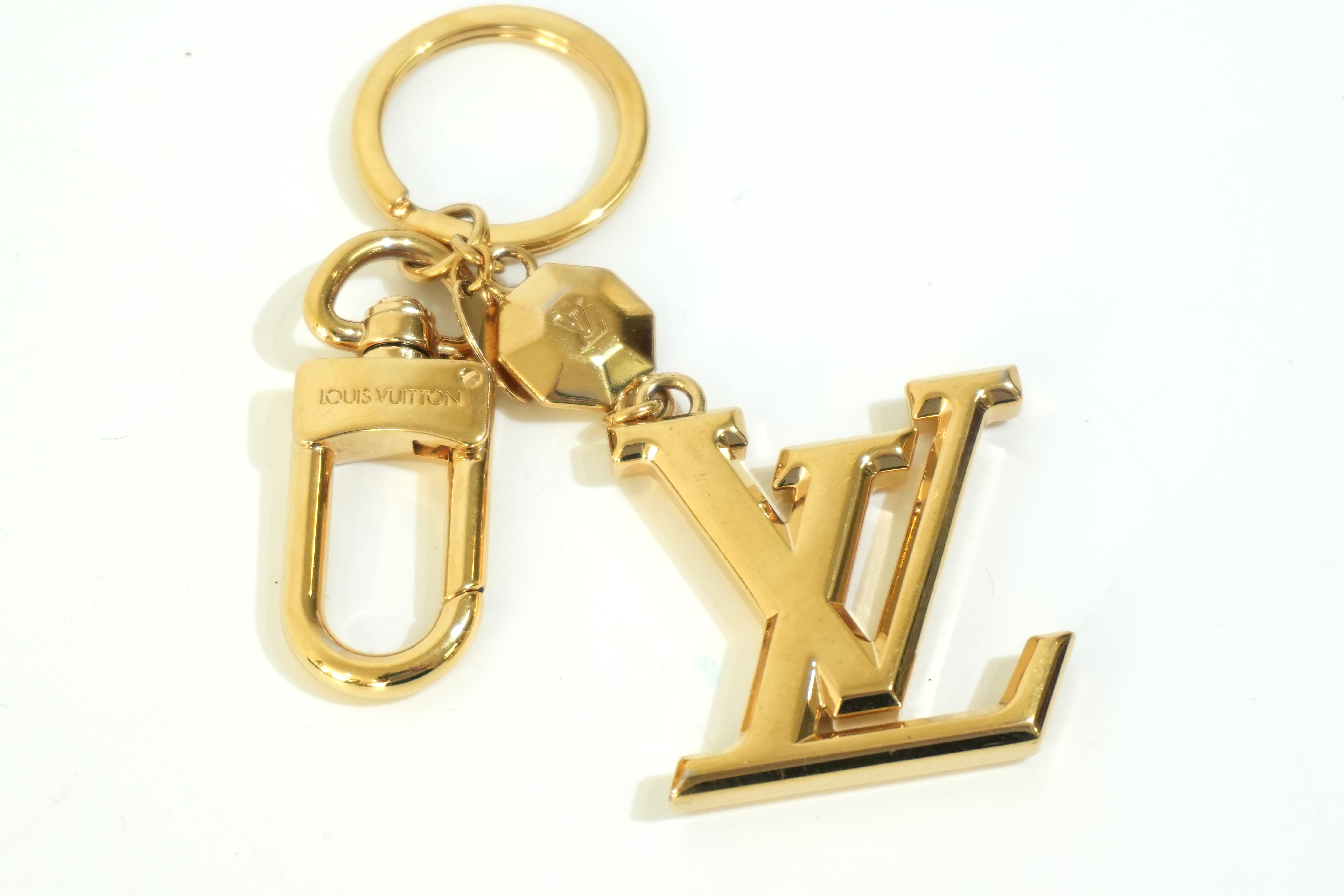 Pre-owned Louis Vuitton Bag Charm Gold tone
