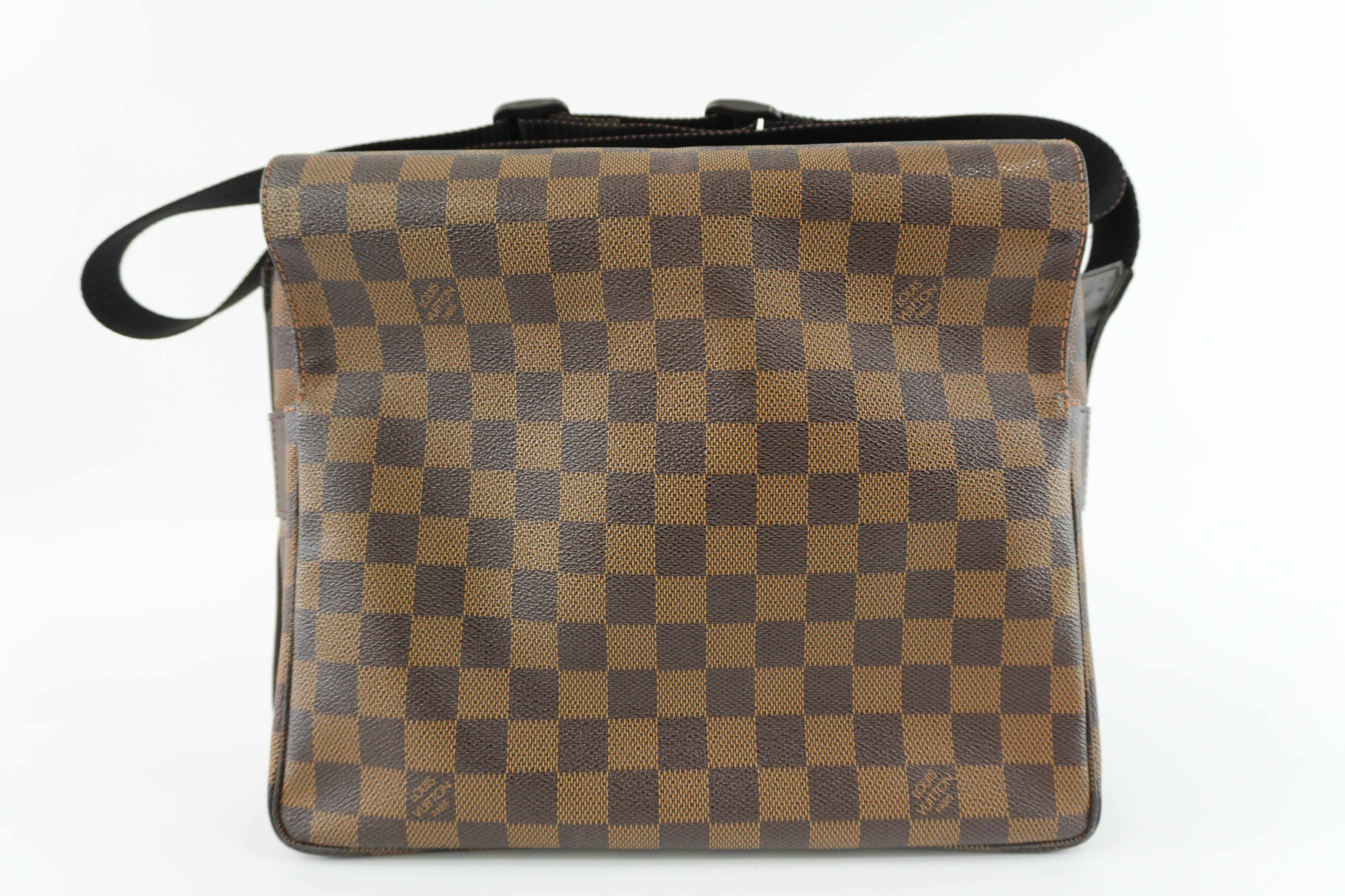 Louis Vuitton Damier Ebene Naviglio Messenger Bag Used