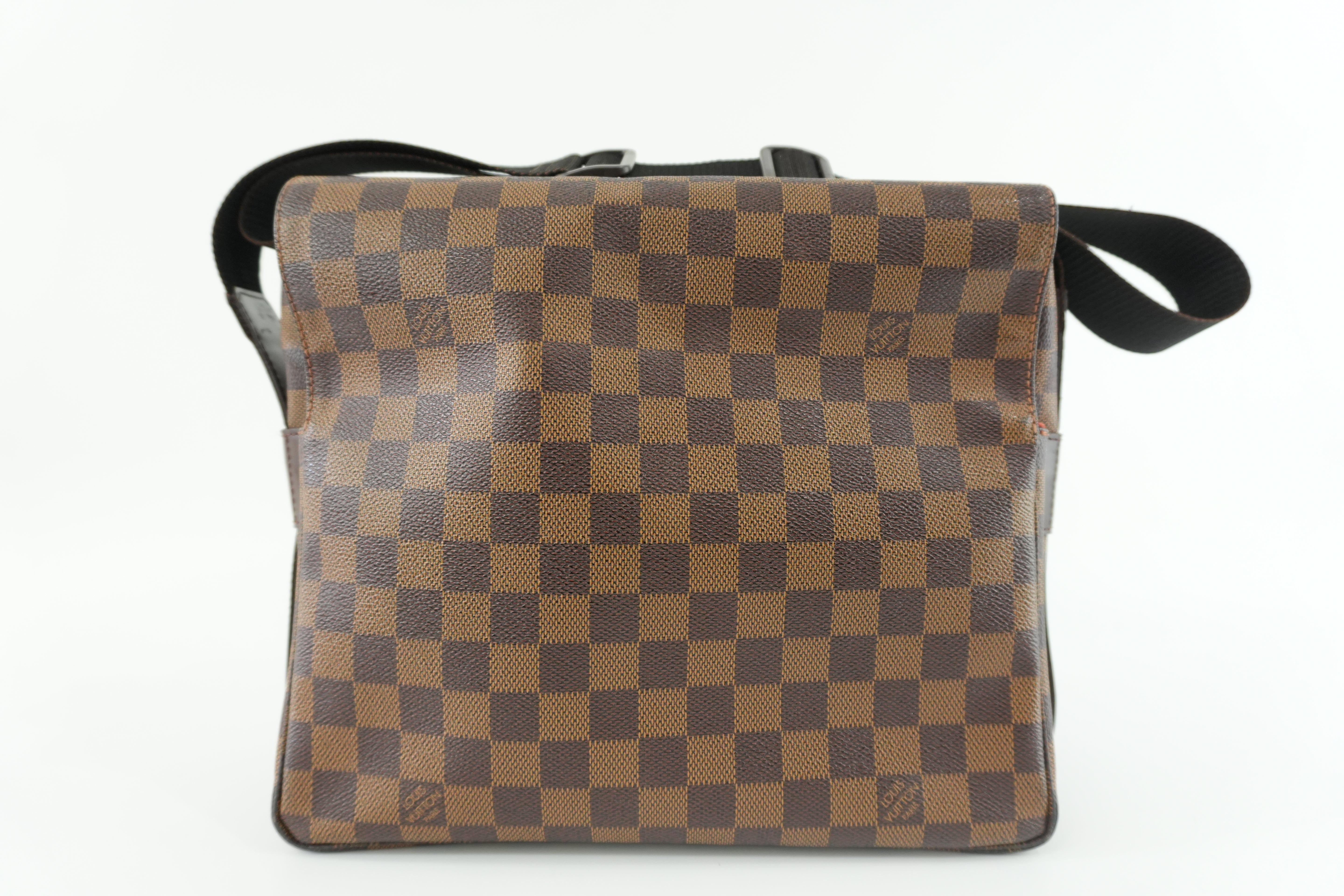 Louis Vuitton Damier Ebene Naviglio Messenger Bag Used