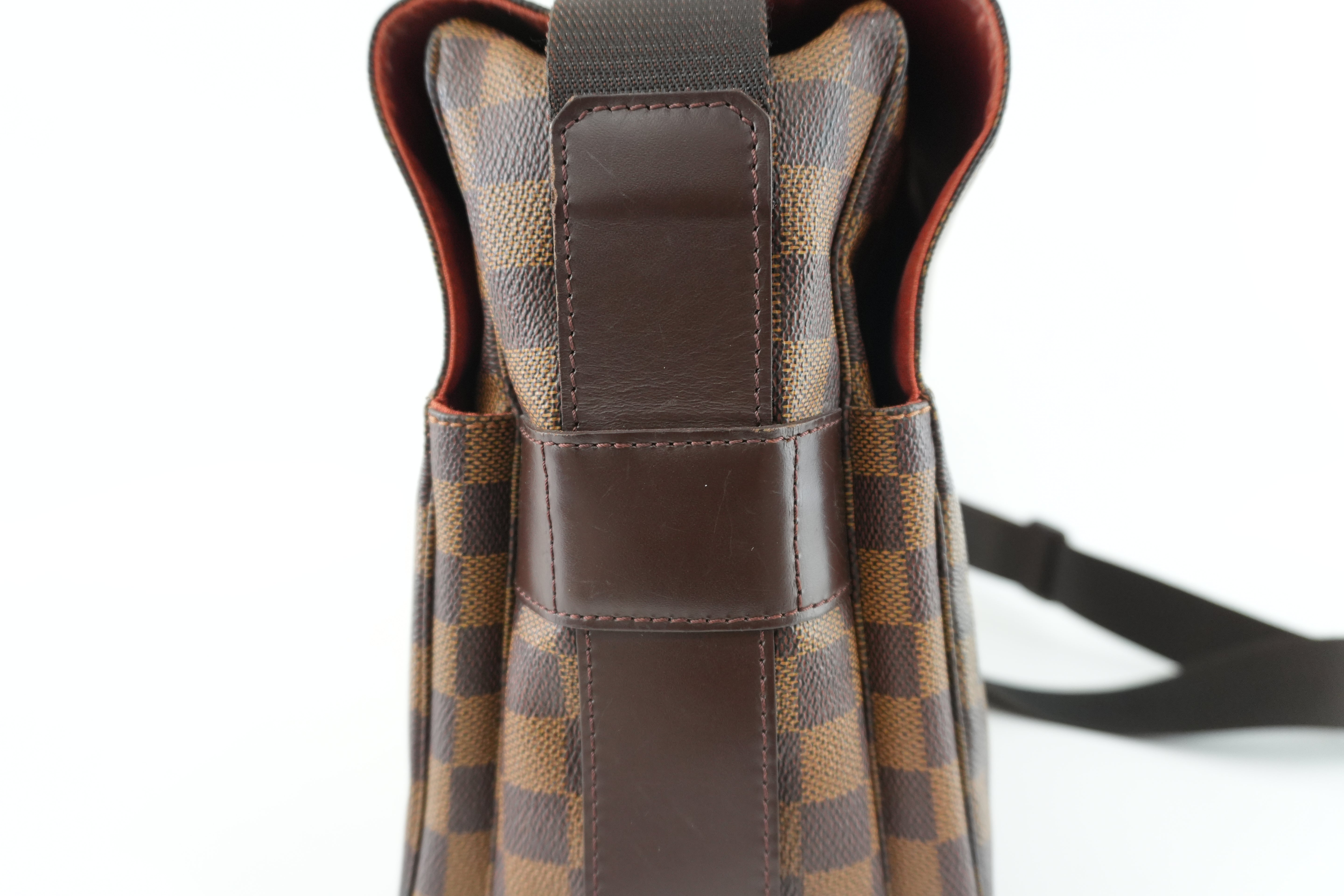 Louis Vuitton Damier Ebene Naviglio Messenger Bag Used