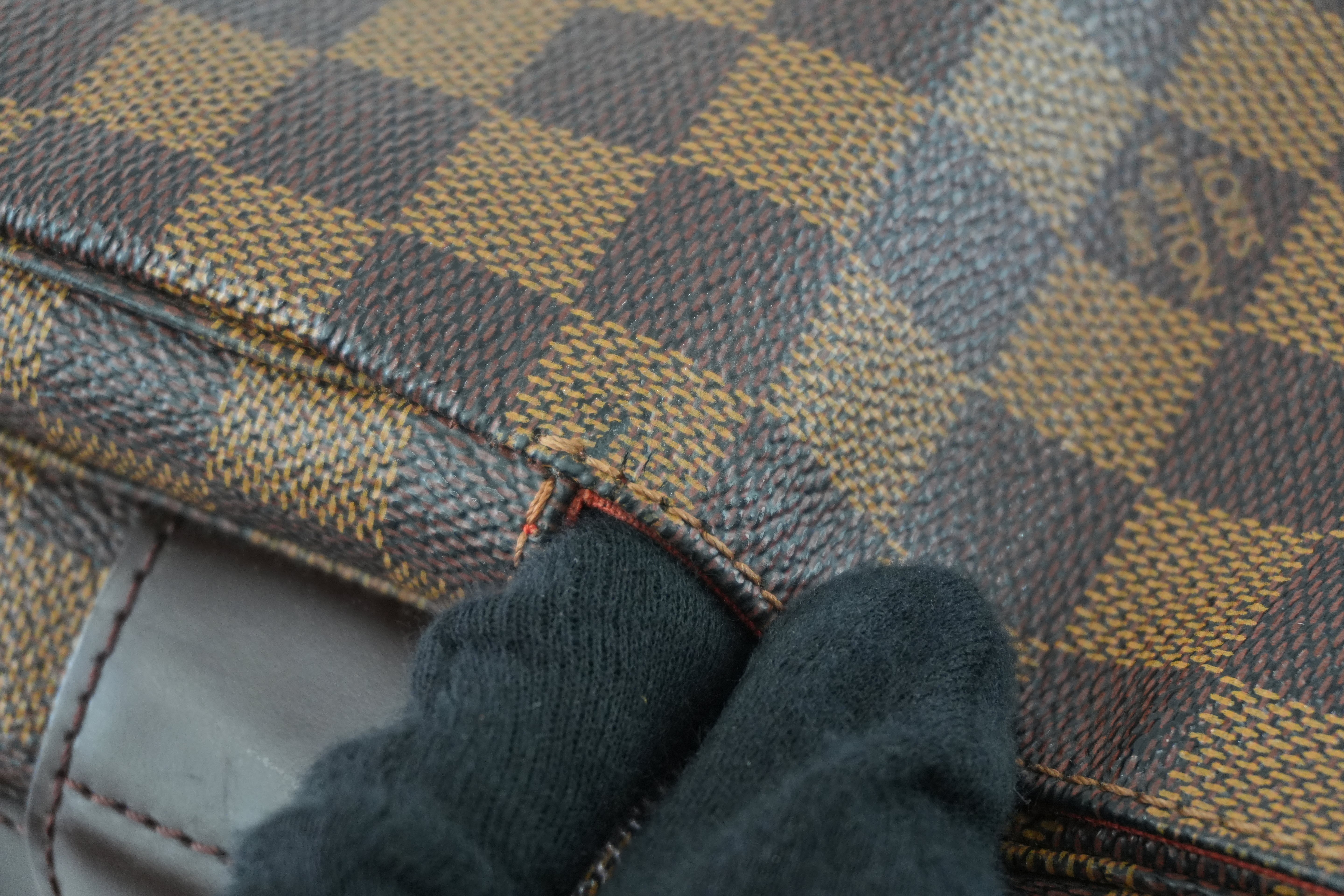 Louis Vuitton Damier Ebene Naviglio Messenger Bag Used