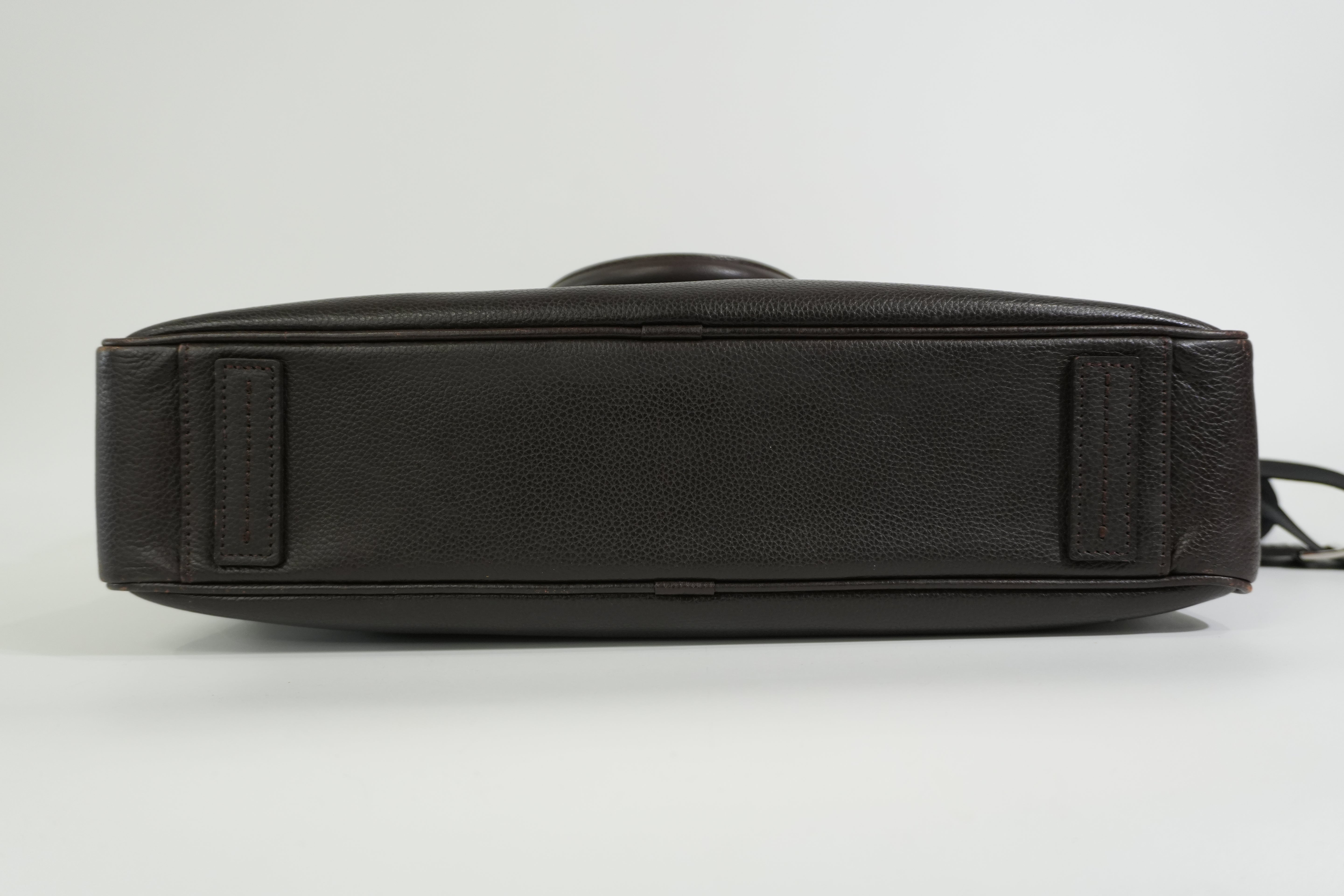 Pre-owned Burberry Briefcase Brown